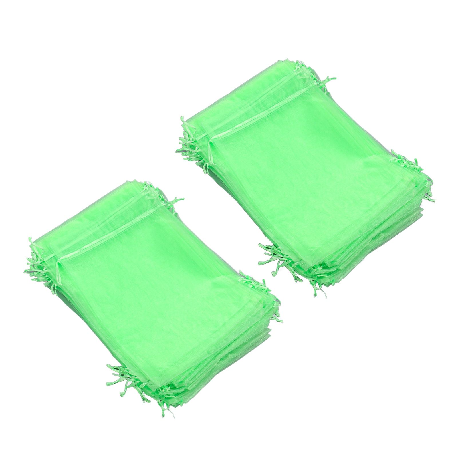 100PCS Fruit Protection Netting Bag Reusable Garden Mesh Barrier Bag for Plant Flower Fruit Trees Green 15x20cm/5.9x7.9in - Image 7