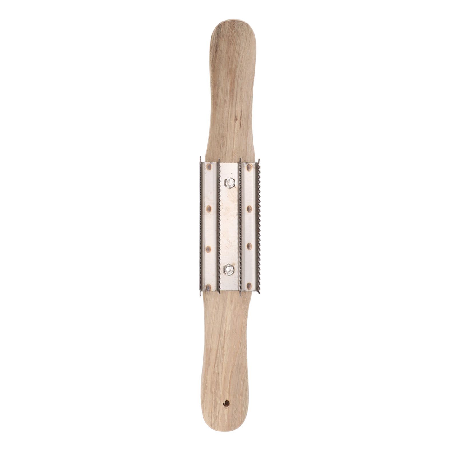 15 Inch Buffing Wheel Rake with Wooden Handle for Compound Cleaning Removing Residual Compounds Metal - Image 8