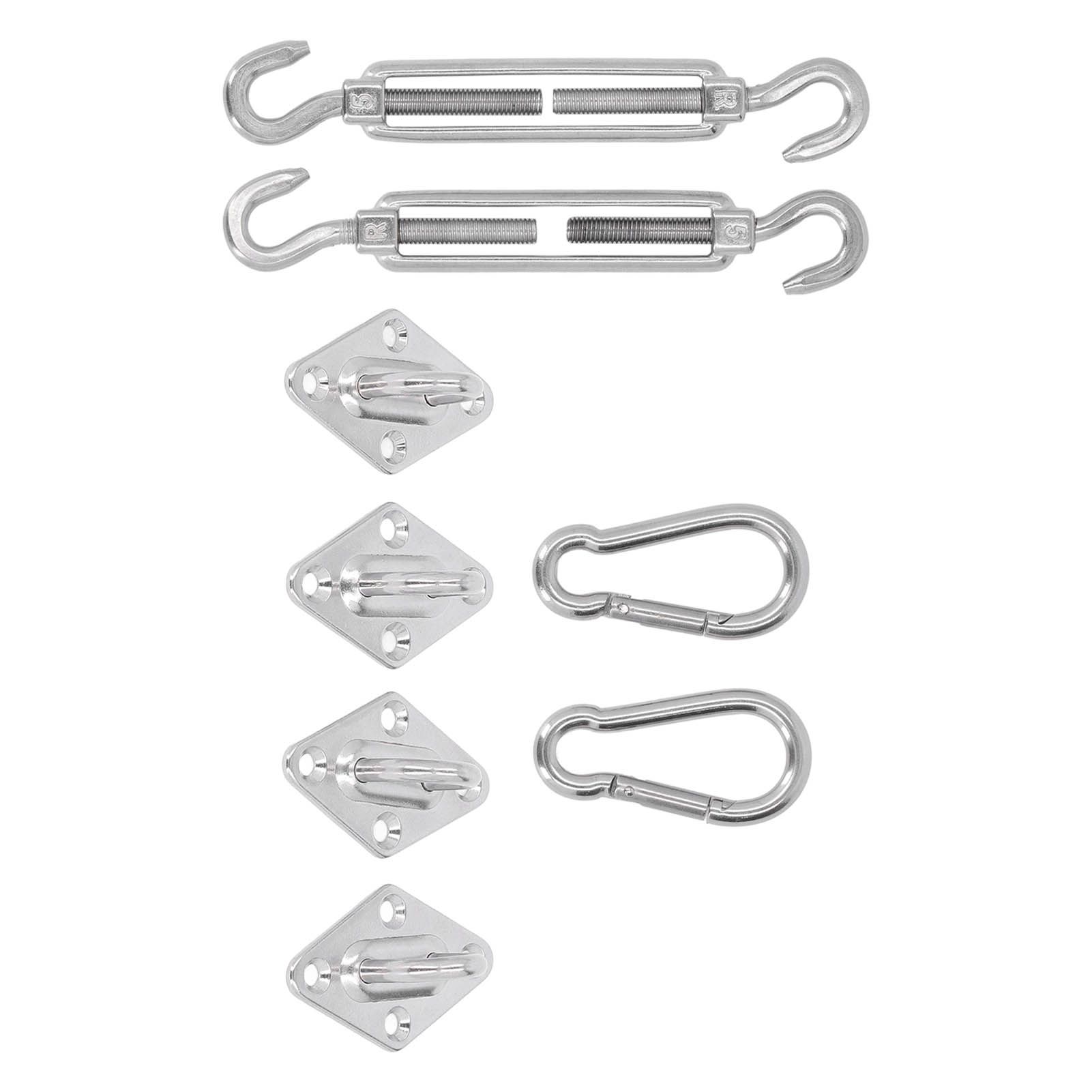 Sun Shade Sail Hardware Kit Canopy Installation Buckle Set for Rectangle and Square Awning 5mm - Image 5