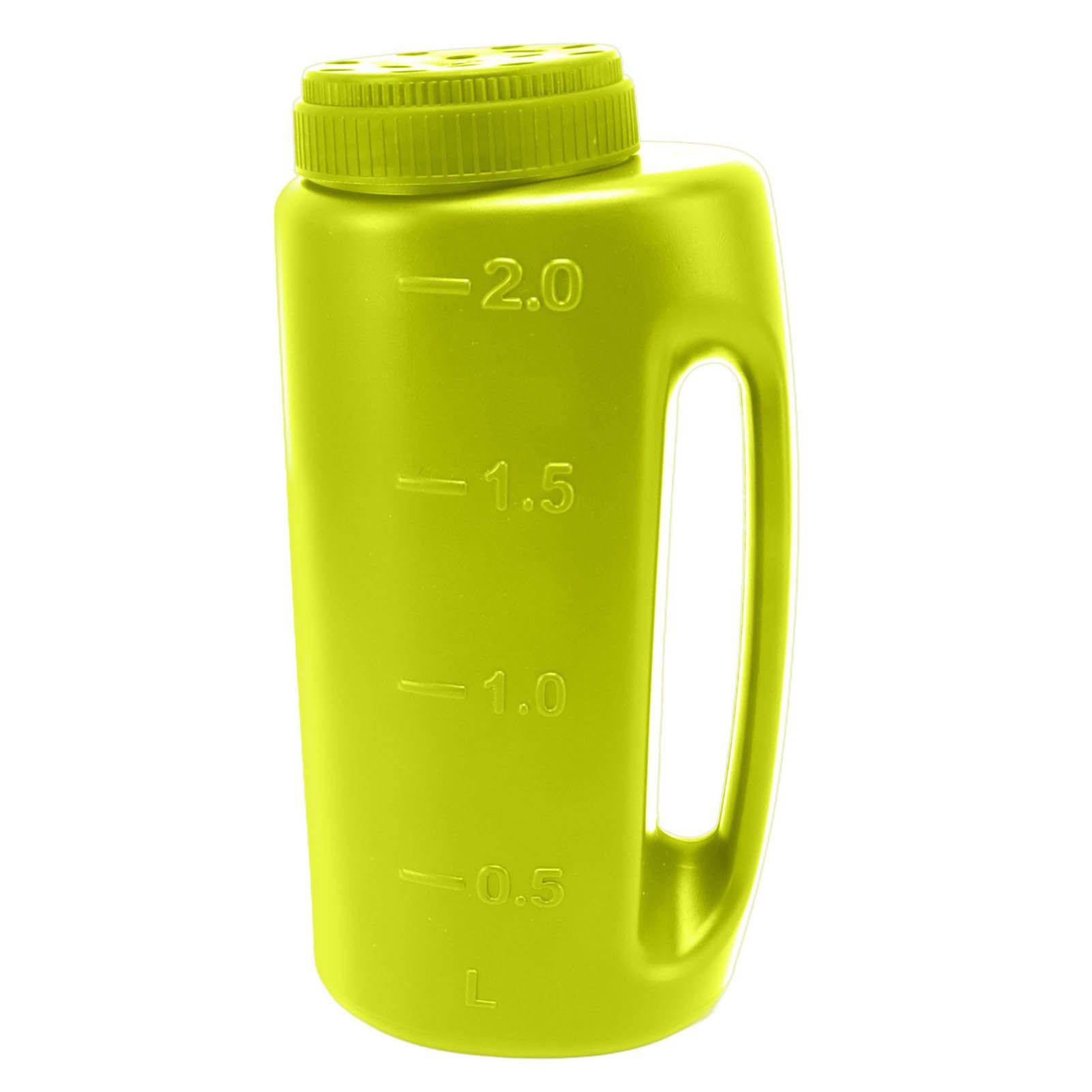 Handheld Fertilizer Spreader Hand Held Grass Seed Spreader Crop Spreading Salt Sowing Pot Green - Image 4