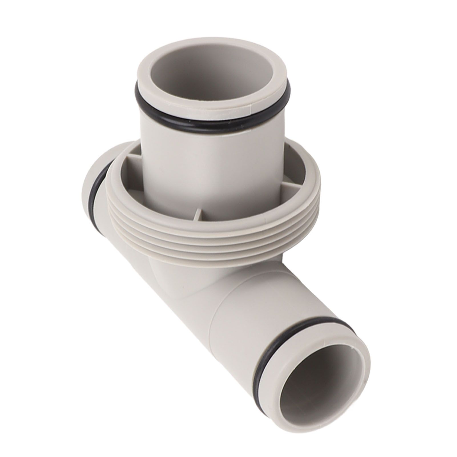 Pool Hose Adapter T Shape Threaded Pump Connector 1.5in to 1.25in Connection Hose Plunger for Pool Maintenance - Image 2