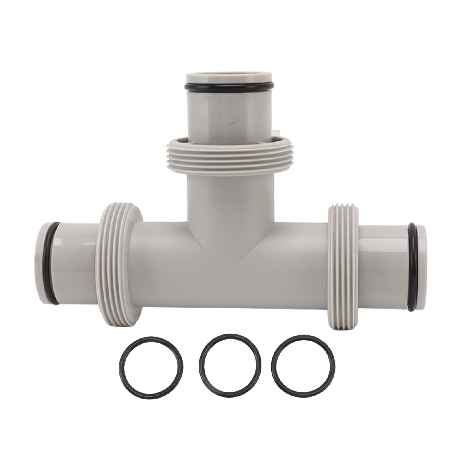 Split Swimming Pool Hose Plunger Valve 2 in 1 T Shape Hose Plunger Valve Replacement for for Filter Circulation System Pool Pump Maintenance - Image 1