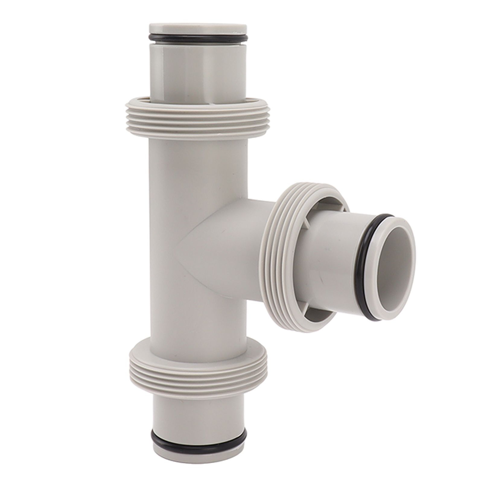 Split Swimming Pool Hose Plunger Valve 2 in 1 T Shape Hose Plunger Valve Replacement for for Filter Circulation System Pool Pump Maintenance - Image 3