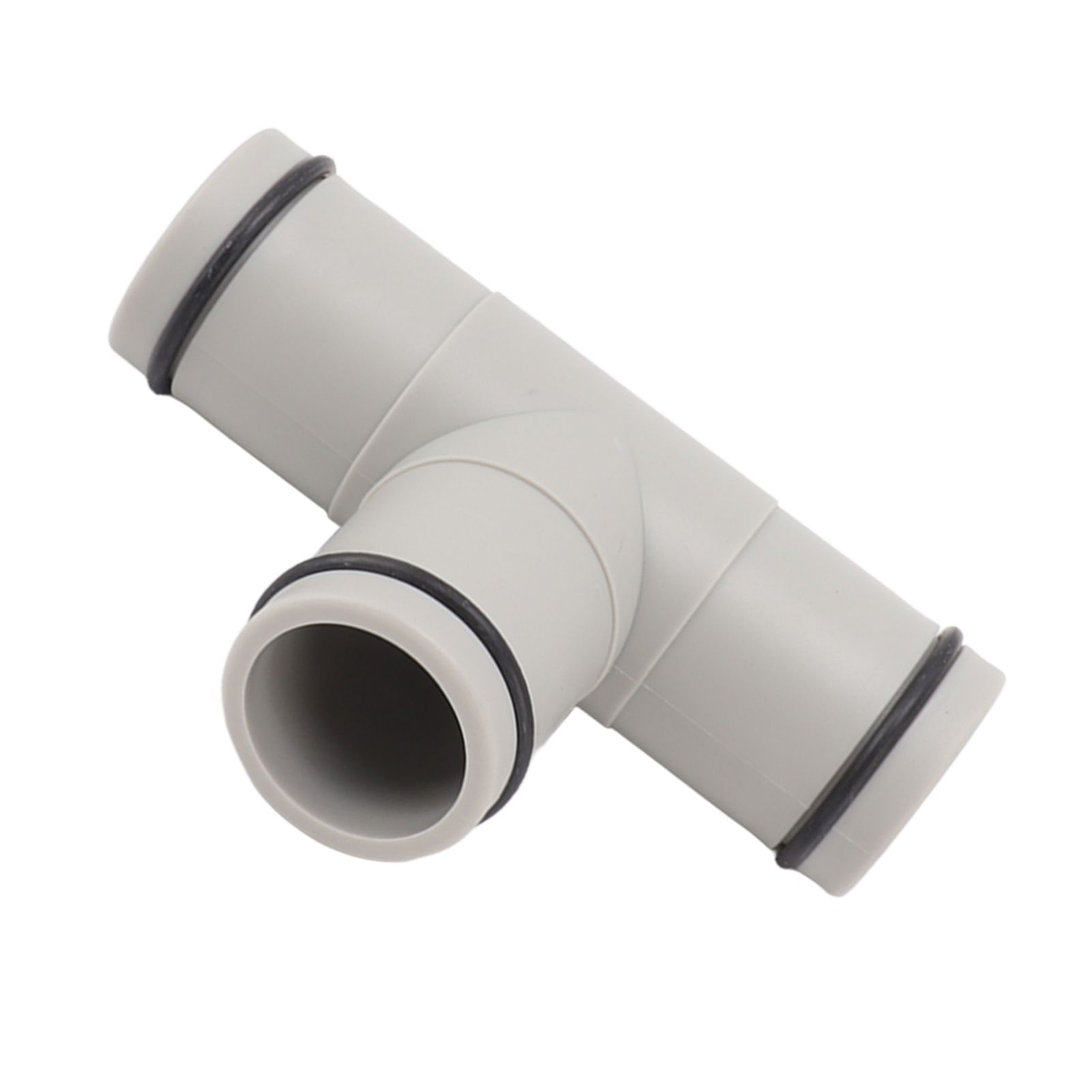 T Shape Hose Plunger Valve 1.25 Inch Plastic Dual Split Hose Plunger Valve for Above Ground Swimming Pool - Image 2