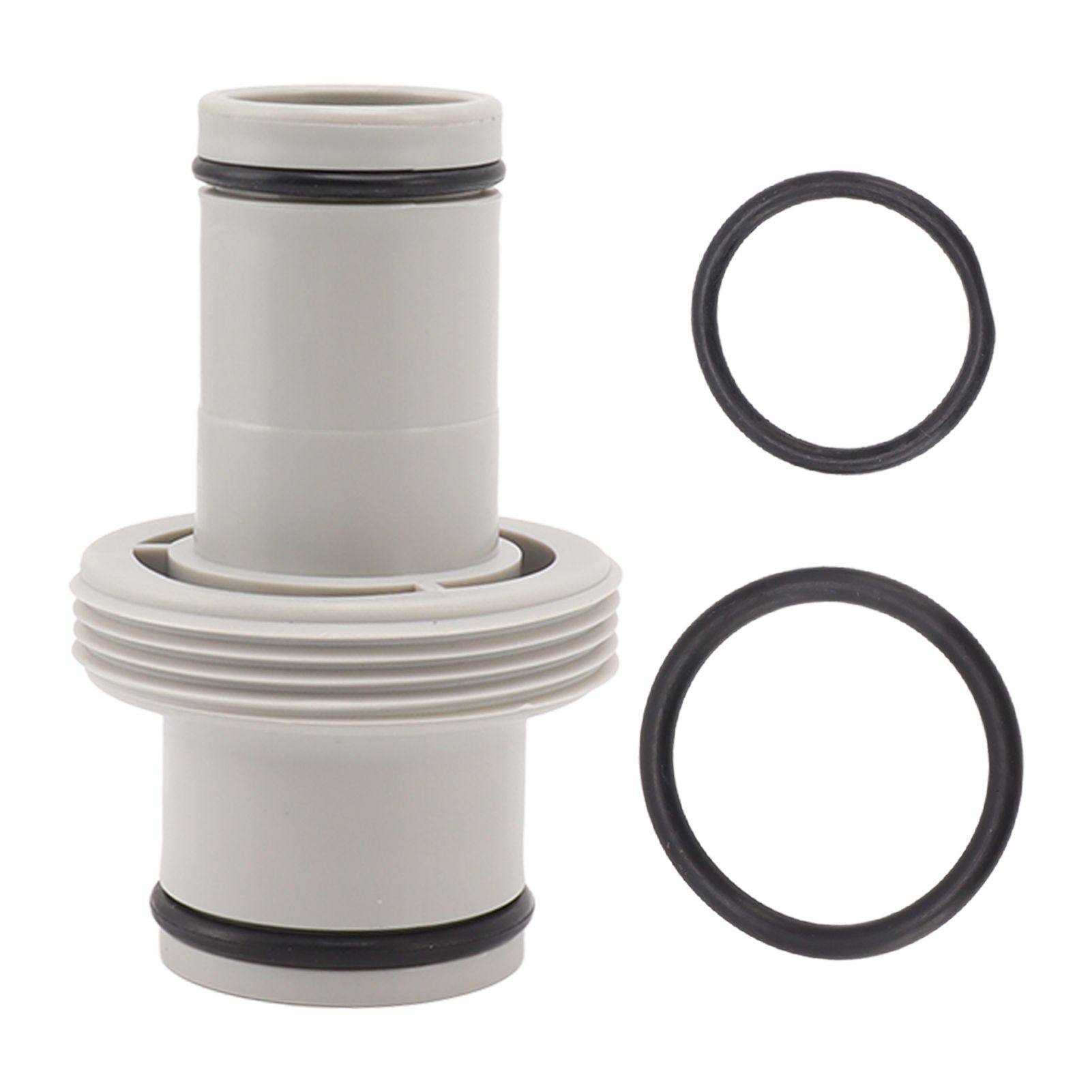 Hose Plunger 1.25in to 1.5in Pool Hose Adapter Swimming Pool Hose Plunger for Filter Circulation System - Image 1