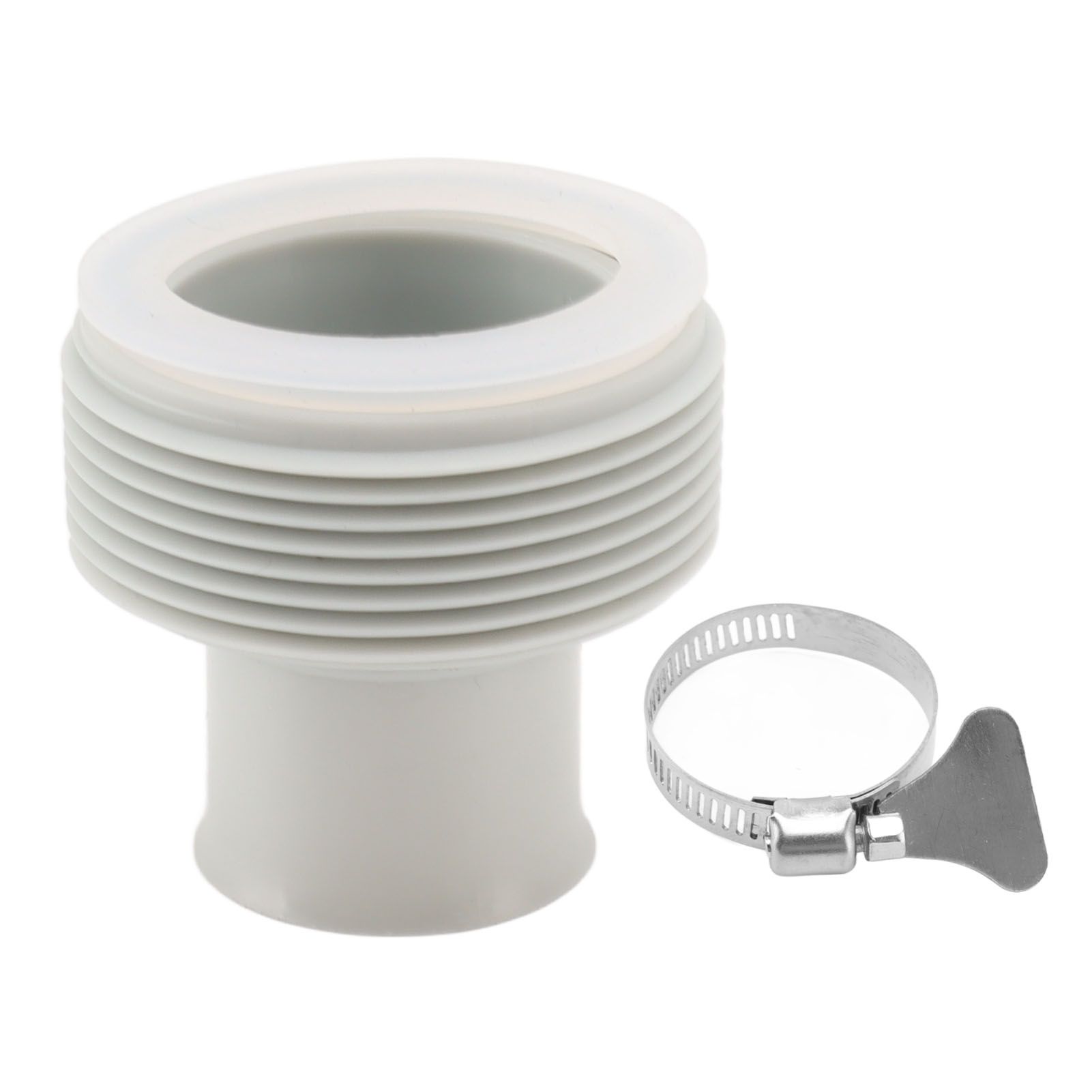 Pool Hose Cuff Threaded Hose Cuff Pool Cleaner Hose Connector Replacement For Intex - Image 1