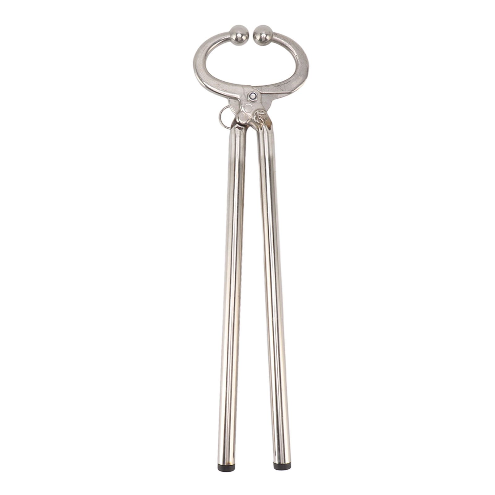 Cow Nose Plier Stainless Steel Automatic Locking Bull Cattle Nose Ring Pliers for Farm Ranch - Image 1