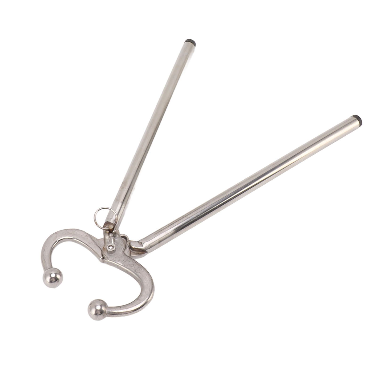 Cow Nose Plier Stainless Steel Automatic Locking Bull Cattle Nose Ring Pliers for Farm Ranch - Image 3