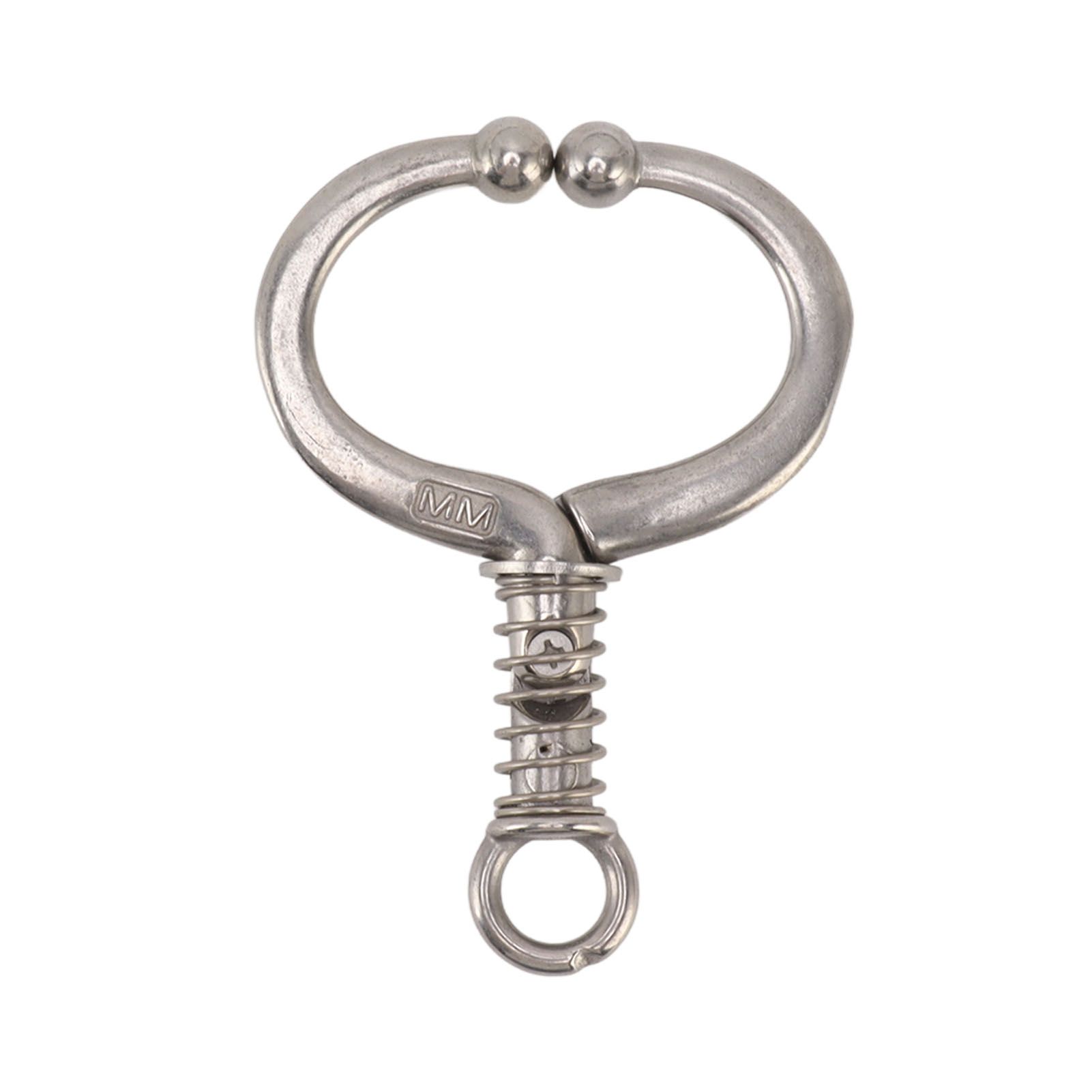 Cattle Nose Ring Durable Stainless Steel Cattle Ring Spherical Cattle Ring Clamp Traction for Home Farm HL Q4D - Image 2