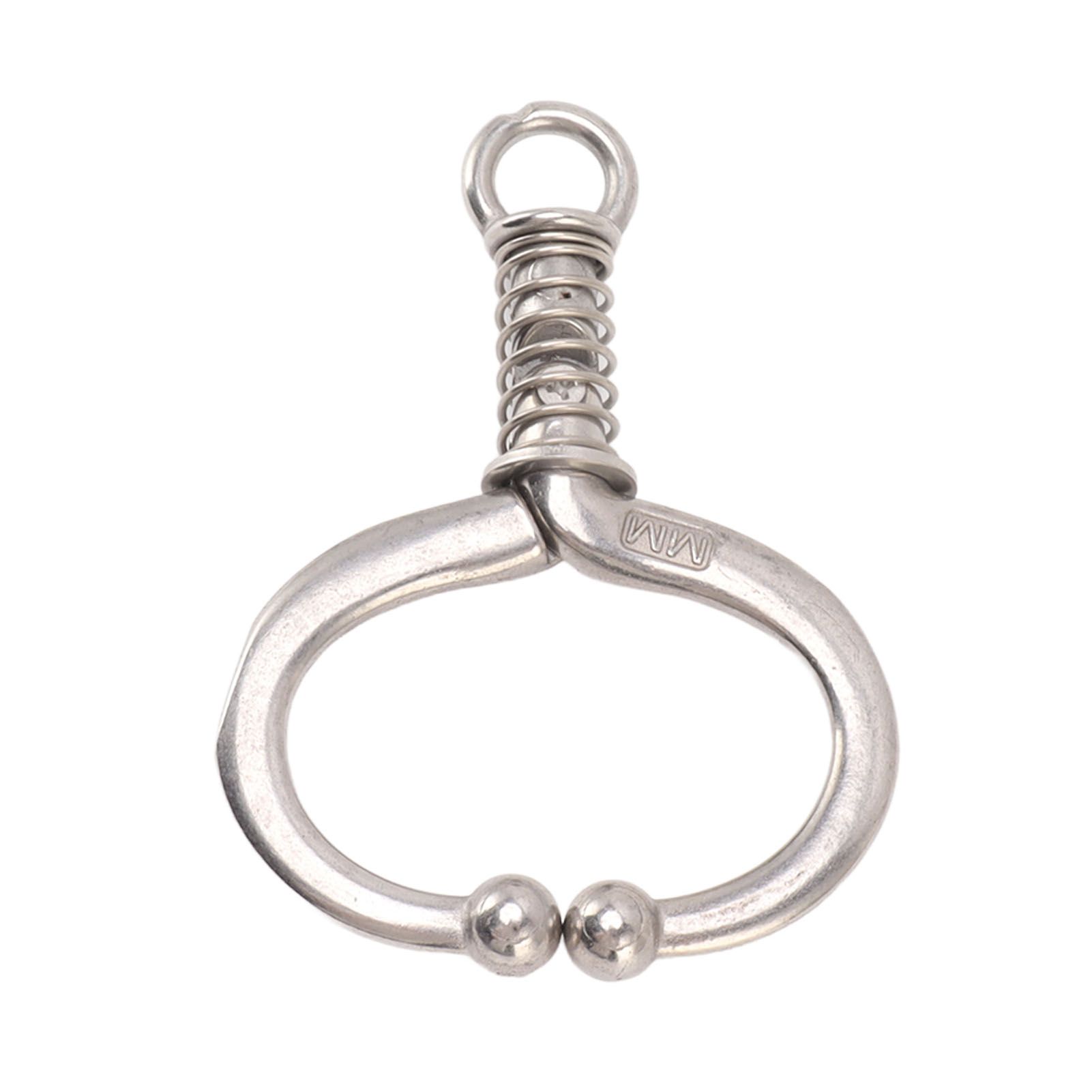Cattle Nose Ring Durable Stainless Steel Cattle Ring Spherical Cattle Ring Clamp Traction for Home Farm HL Q4D - Image 6