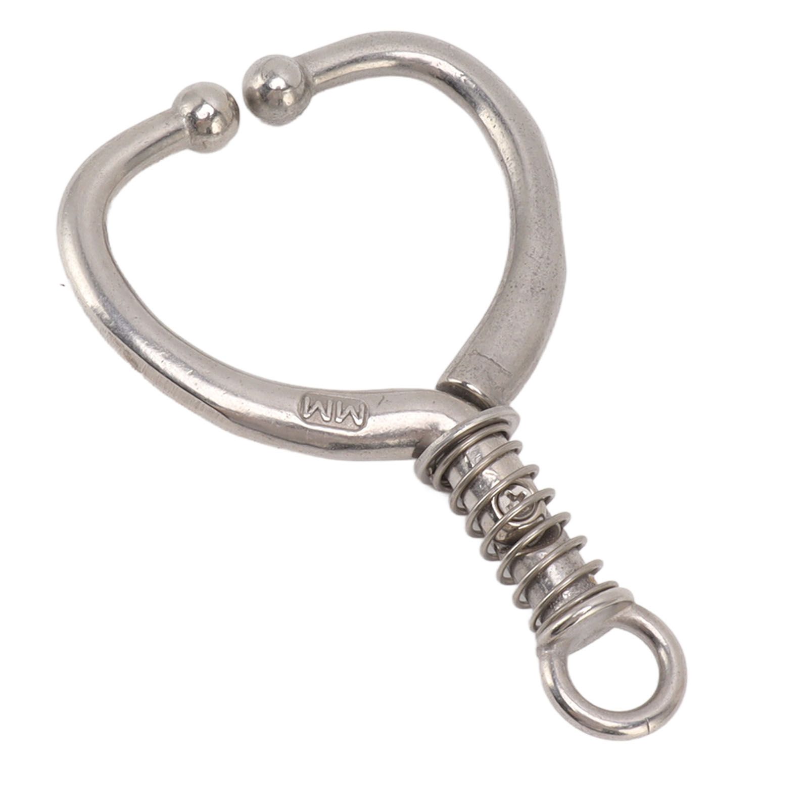 Cattle Nose Ring Durable Stainless Steel Cattle Ring Spherical Cattle Ring Clamp Traction for Home Farm HL Q4E - Image 4