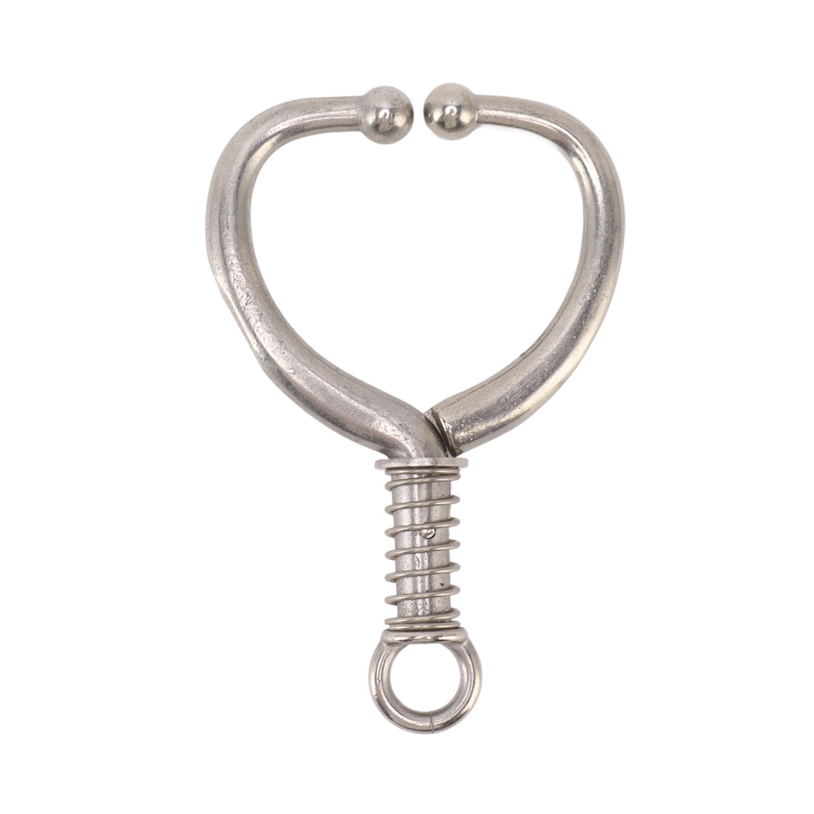 Cattle Nose Ring Durable Stainless Steel Cattle Ring Spherical Cattle Ring Clamp Traction for Home Farm HL Q4E - Image 6