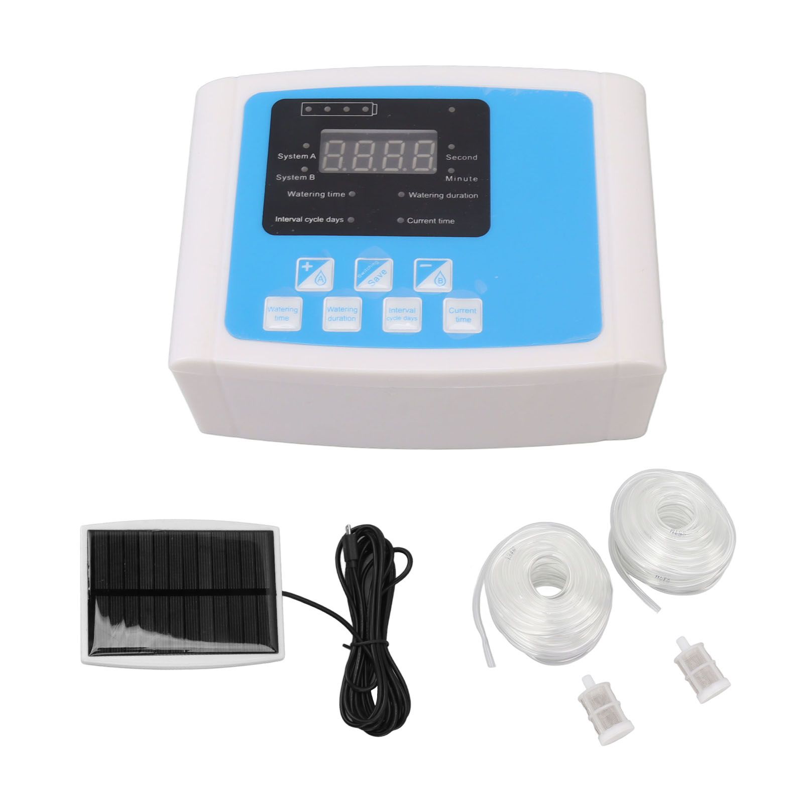 Automatic Watering System Durable Garden Automatic Watering Device Timer Drip Irrigation Kit for Garden Yard Farm 20m Tube - Image 2