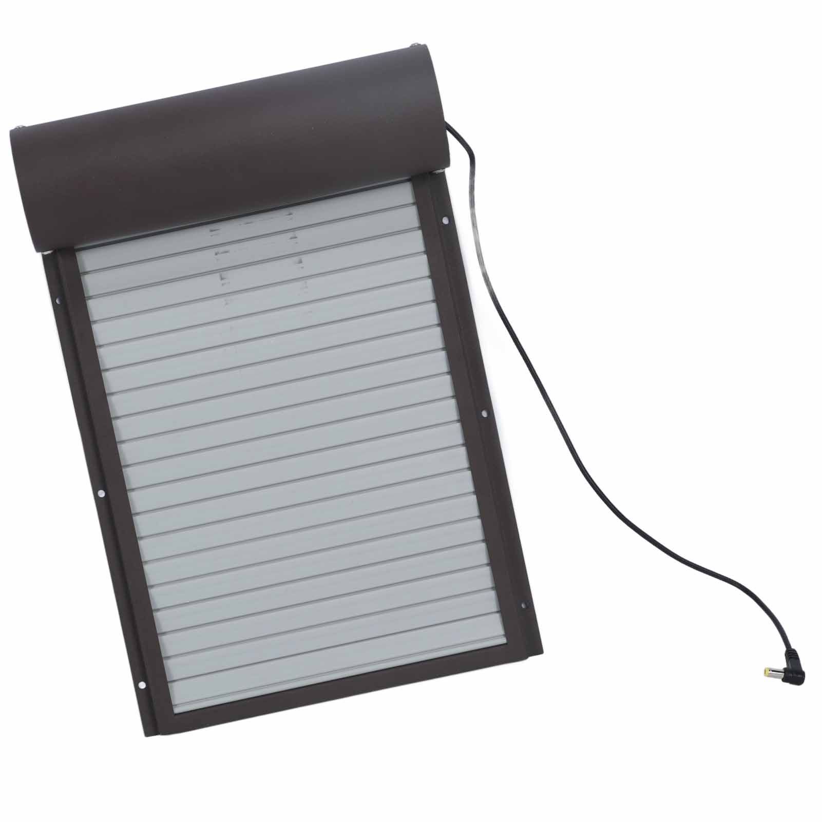 Automatic Chicken Coop Door Metal with Timer Battery Powered for Farm Poultry Habitat Supplies Brown - Image 6