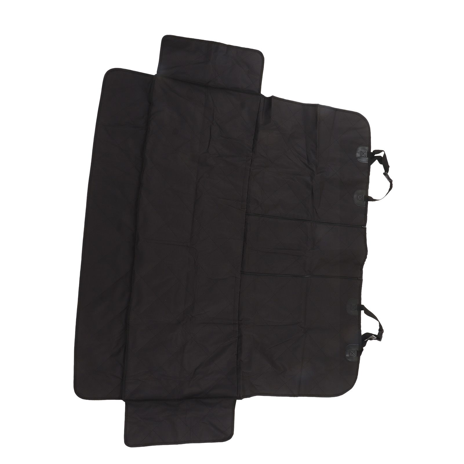 Dog Car Seat Cover Soft Waterproof Oxford Cloth Breathable Foldable Car Back Seat Cover for Pet Dogs Cats Travel Camping - Image 2