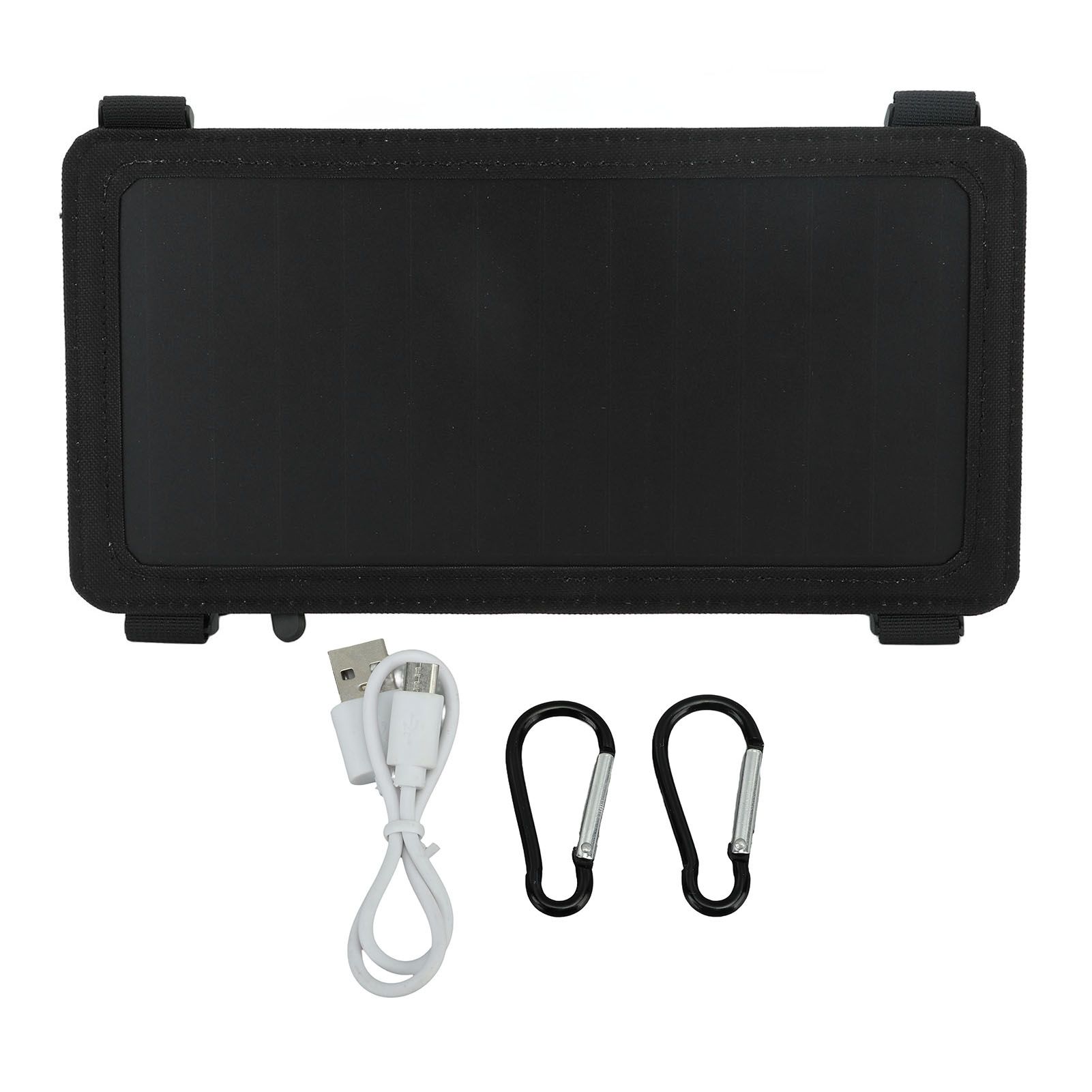 6W 5V Solar Panel with USB Monocrystalline Portable Solar Battery Panel for Outdoor Camping Cell Phone Tablet - Image 1