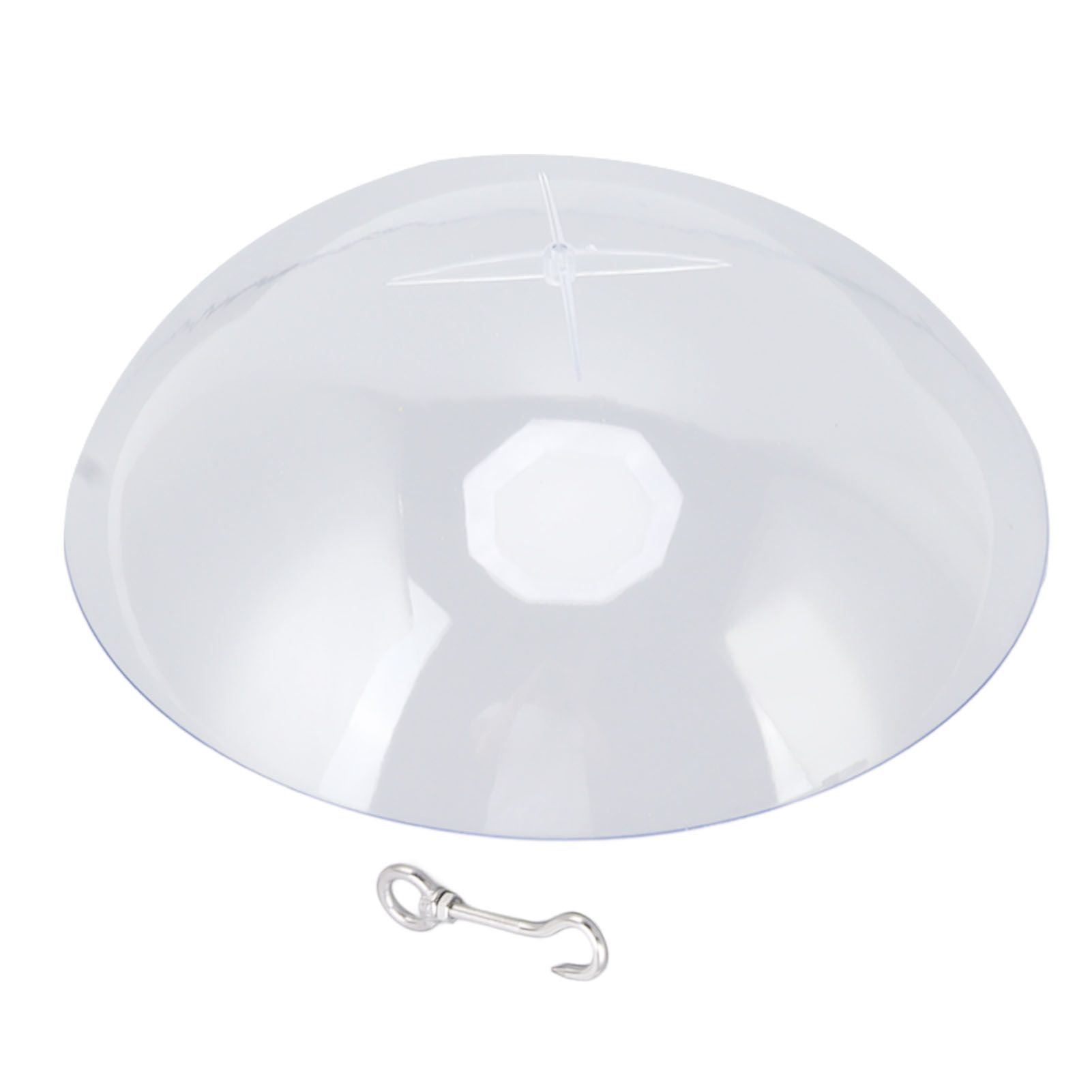 Bird Feeders Protective Cover Prevent Squirrel Clear Bird Feeder Protective Dome Cover for Hanging Bird Feeders - Image 1