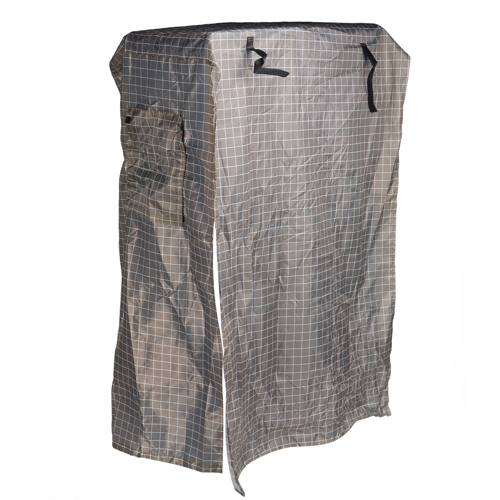 Bird Cage Cover Waterproof Windproof Breathable Birdcage Cover with Mesh Window Seed Catcher for Parrots Parakeets - Image 3