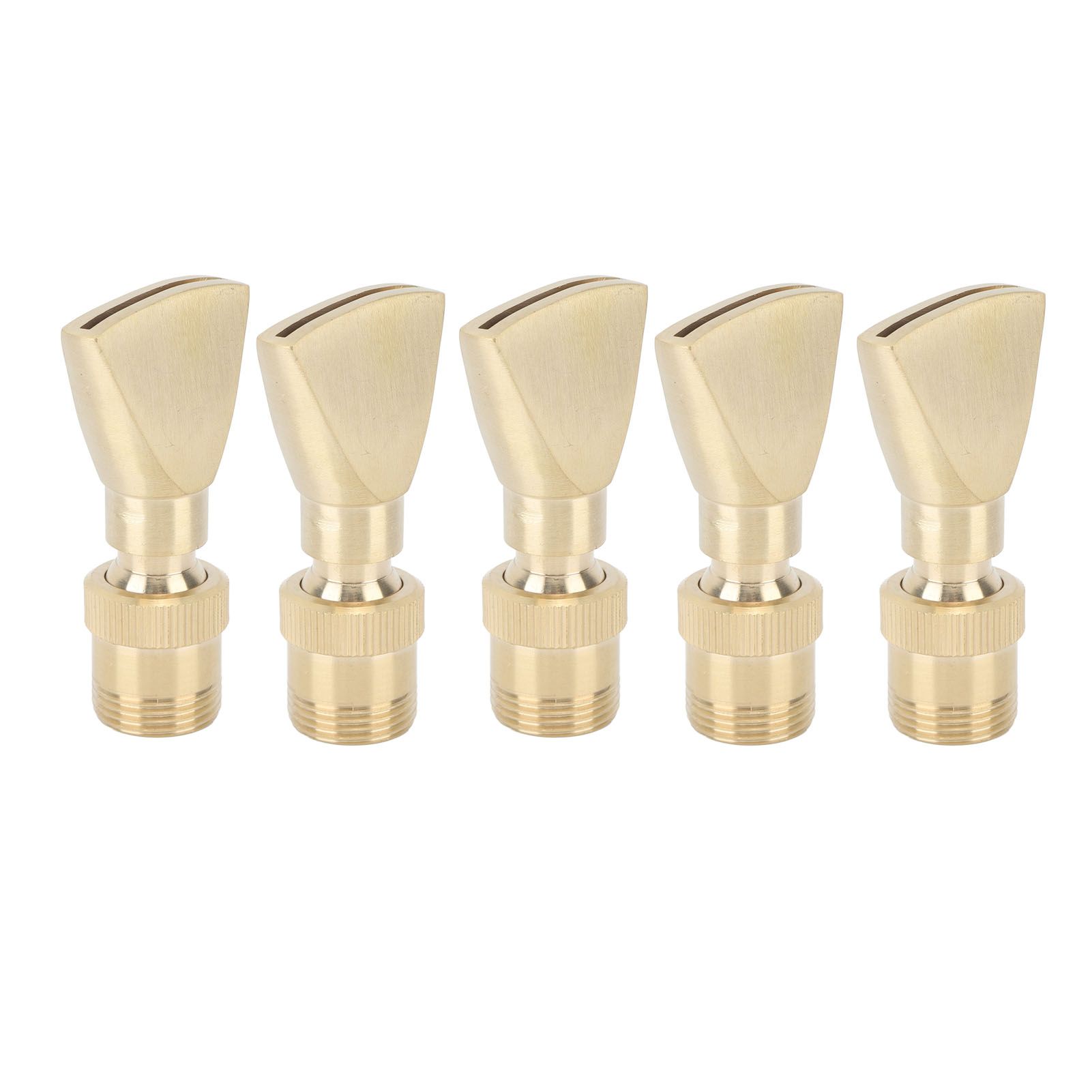5Pcs Brass Fountain Nozzles Fan Shaped Water Fountain Nozzle Exquisite Fountain Head Sprinkler for Garden Yard Mall - Image 7