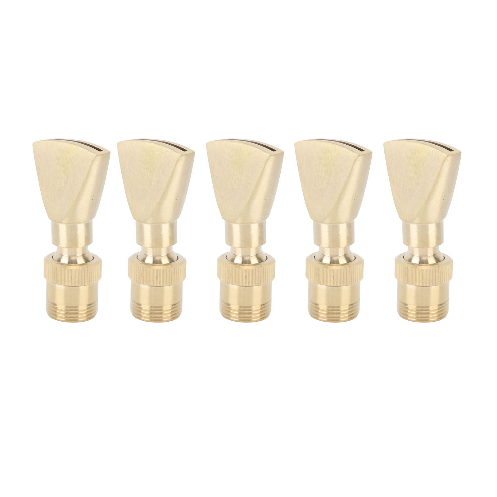 5Pcs Brass Fountain Nozzles Fan Shaped Water Fountain Nozzle Exquisite Fountain Head Sprinkler for Garden Yard Mall - Image 8