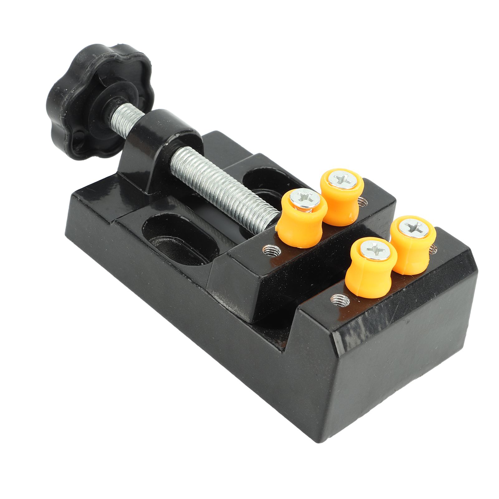Mini Bench Vice Clamp Aluminum Alloy Mini Flat Clamp Opening Parallel Table Vise for DIY Sculpture Craft Carving Tool - Image 2