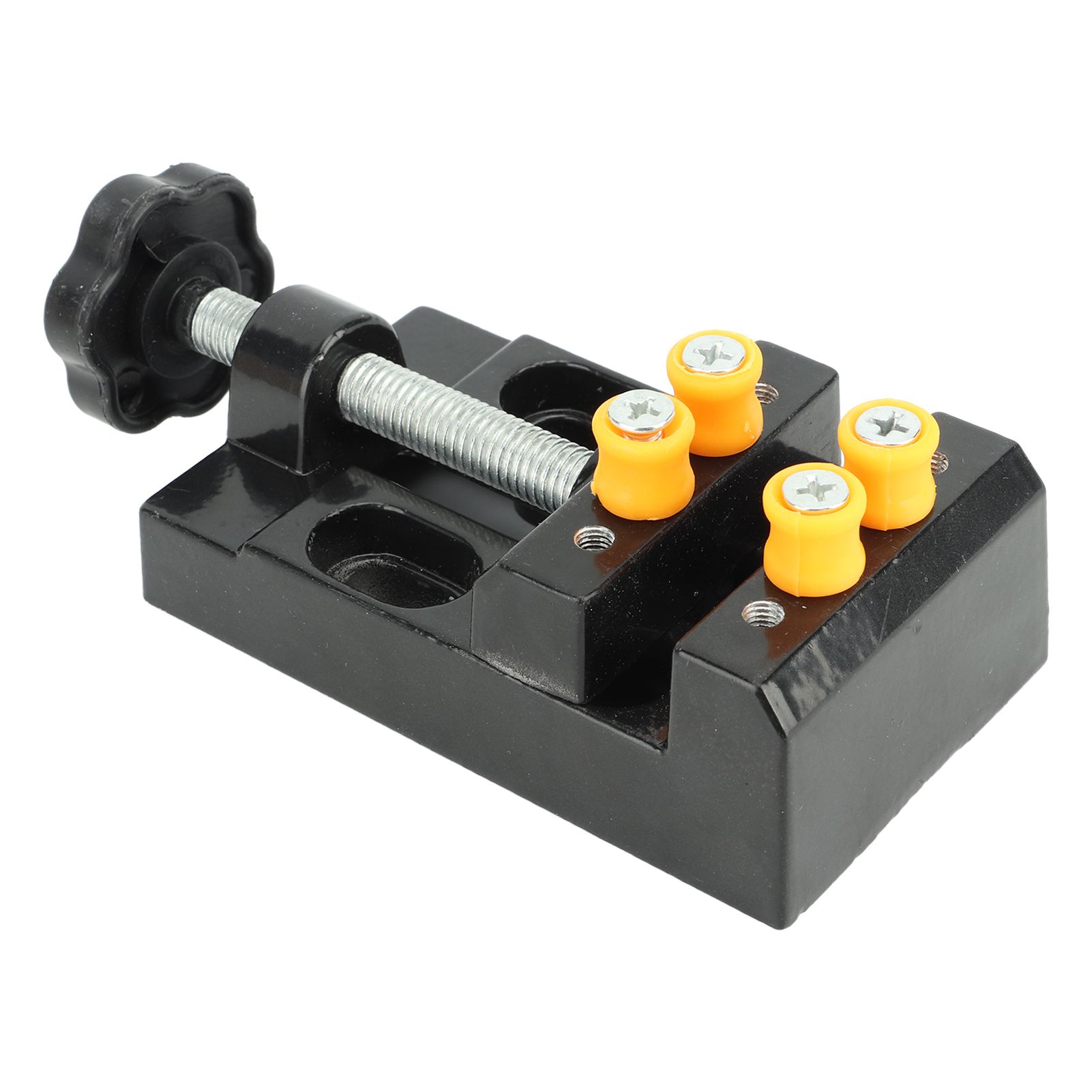 Mini Bench Vice Clamp Aluminum Alloy Mini Flat Clamp Opening Parallel Table Vise for DIY Sculpture Craft Carving Tool - Image 3