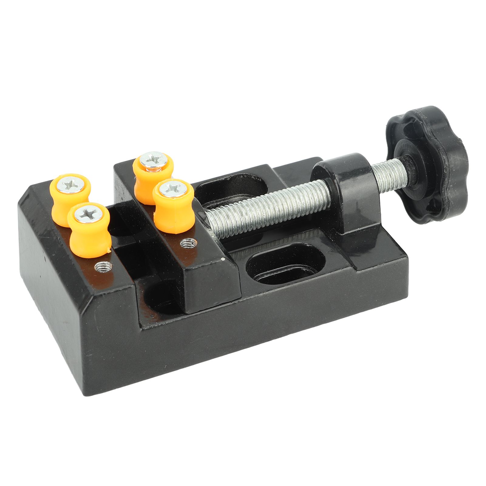 Mini Bench Vice Clamp Aluminum Alloy Mini Flat Clamp Opening Parallel Table Vise for DIY Sculpture Craft Carving Tool - Image 4