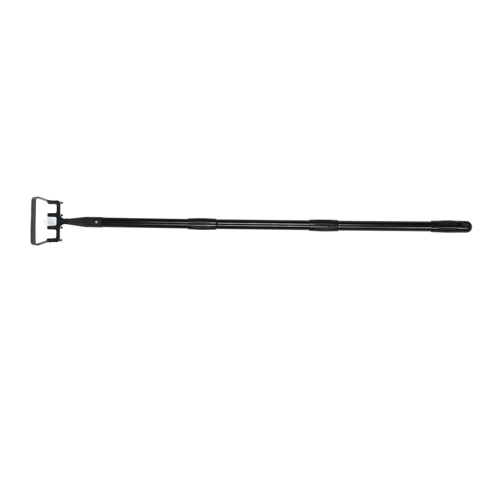Weeding Rake Adjustable Length Stainless Steel Ergonomic Handle Hand Rake Garden Tool for Cultivating Loosening 3 Sections - Image 8