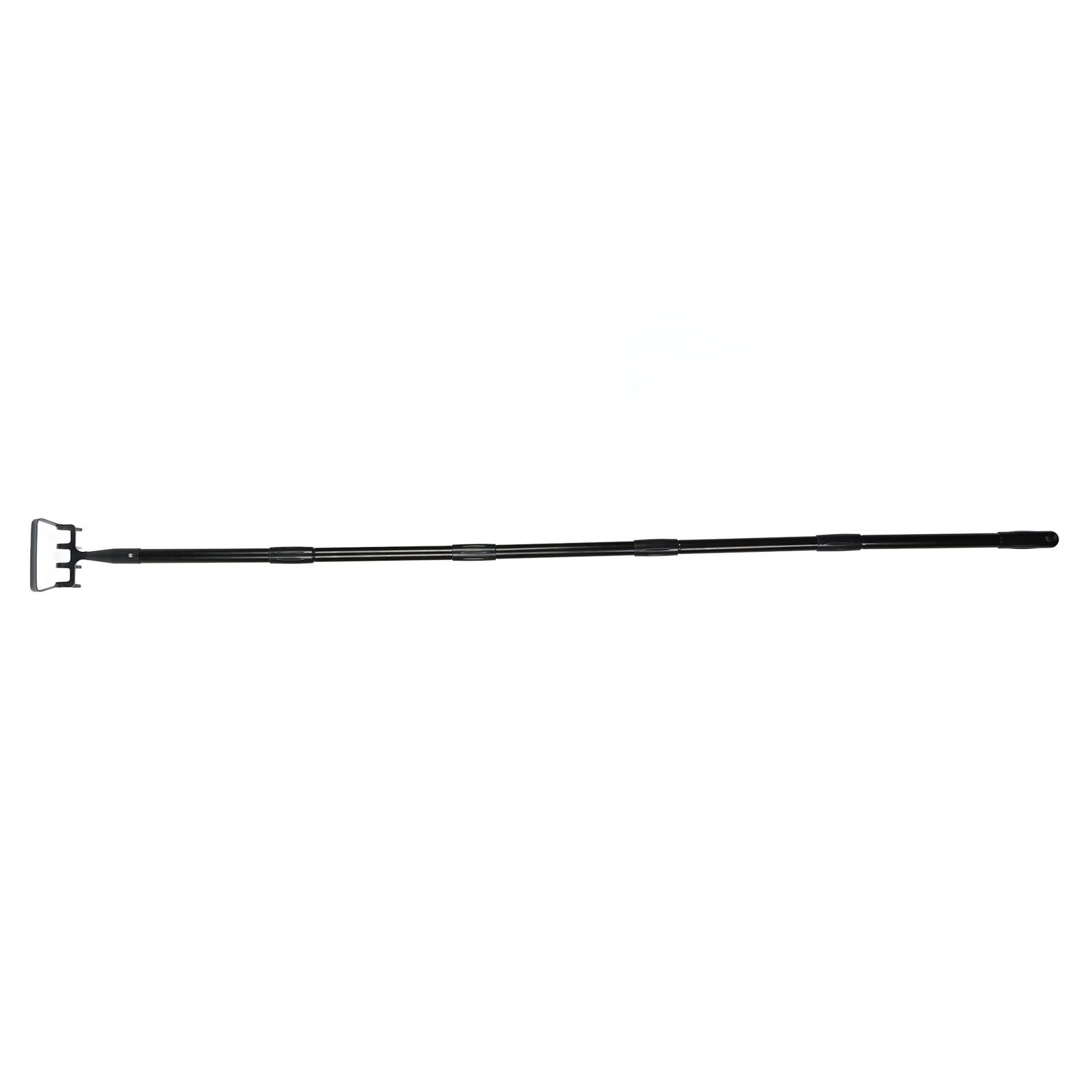 Weeding Rake Adjustable Length Stainless Steel Ergonomic Handle Hand Rake Garden Tool for Cultivating Loosening 5 Sections - Image 6