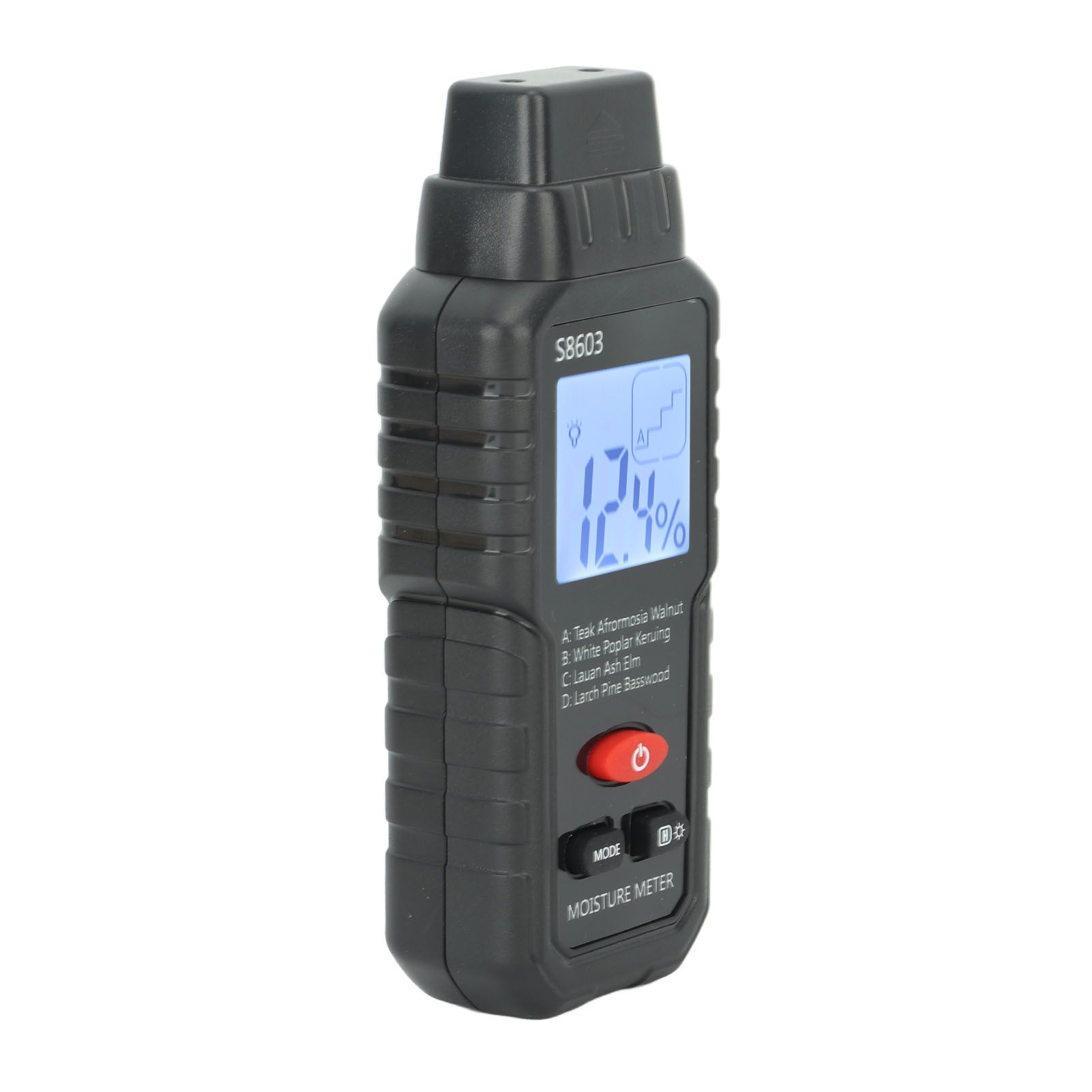 Digital Wood Moisture Meter ABS Wood Humidity Tester Light Weight Timber Damp Detector for Home Garden Yard - Image 5