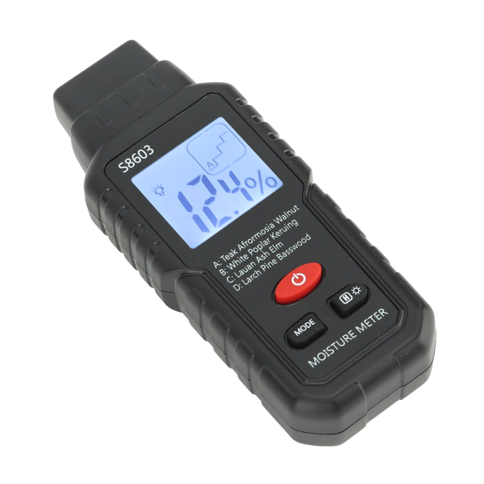 Digital Wood Moisture Meter ABS Wood Humidity Tester Light Weight Timber Damp Detector for Home Garden Yard - Image 7