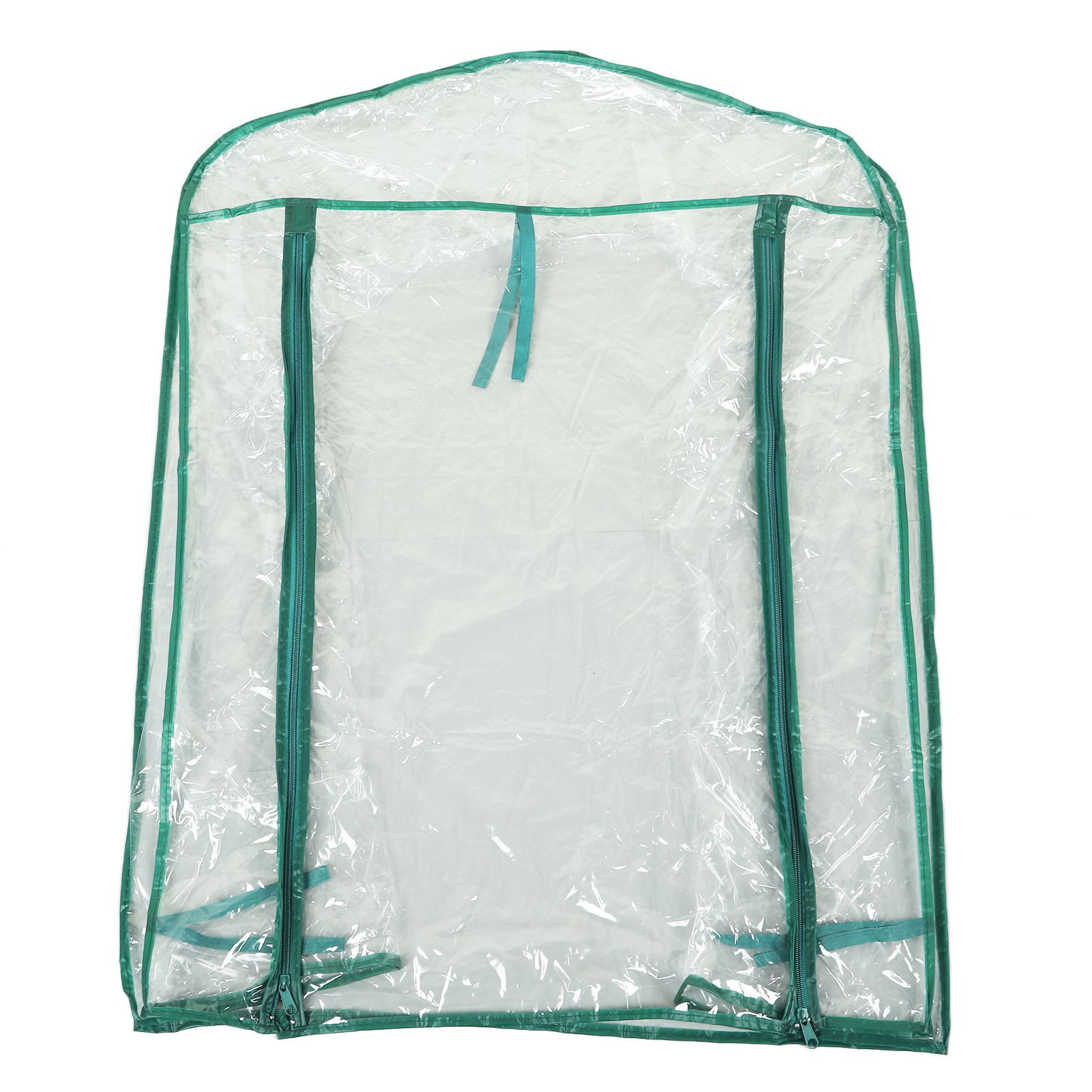 Greenhouse Replacement Cover Transparent PVC 69x49x92cm Mini Plant Cover for 2 Tier Shelves - Image 1