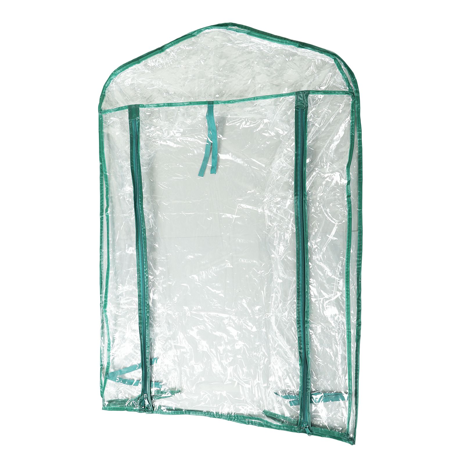 Greenhouse Replacement Cover Transparent PVC 69x49x92cm Mini Plant Cover for 2 Tier Shelves - Image 4