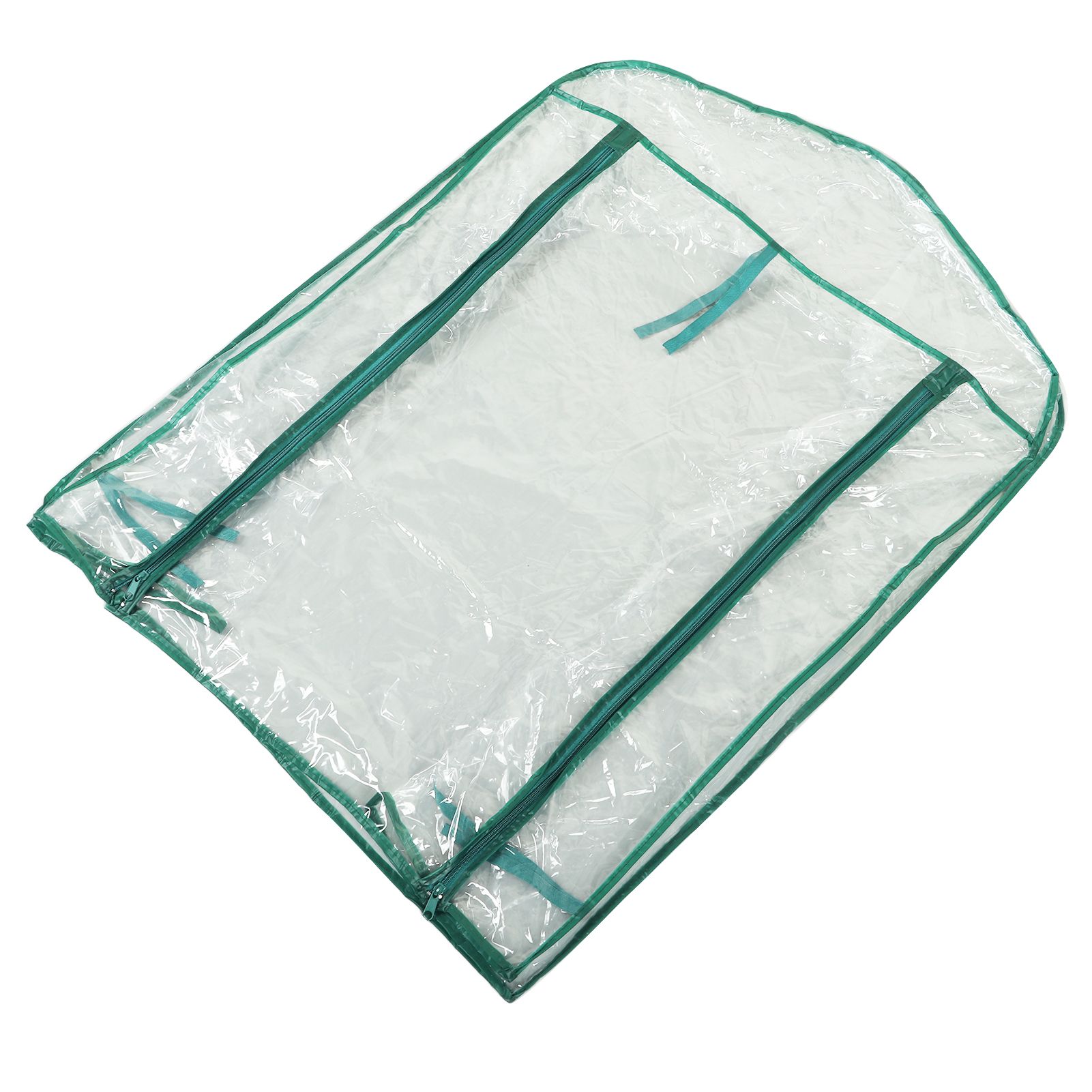 Greenhouse Replacement Cover Transparent PVC 69x49x92cm Mini Plant Cover for 2 Tier Shelves - Image 8