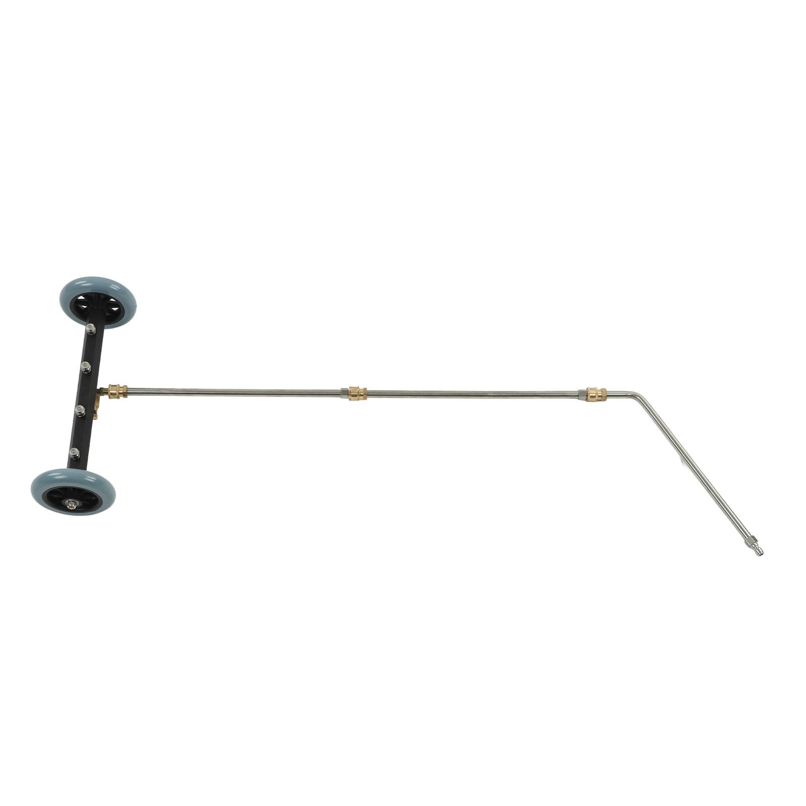 Undercarriage Cleaner Stainless Steel Brass 4000 Psi Undercarriage Cleaner Water Broom 1/4in Quick Connect for Home Road Car - Image 8