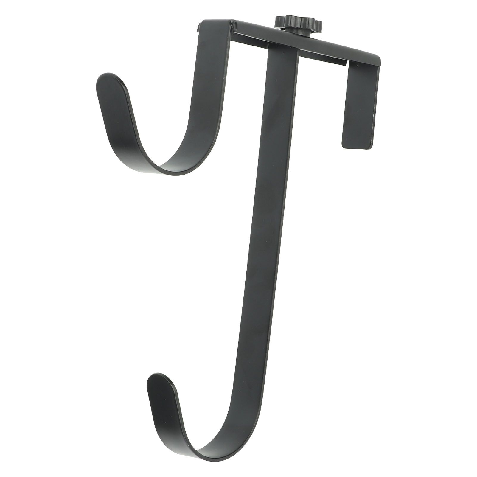 2Pcs Pool Pole Hanger Adjustable Metal Iron Pool Pole Hook Hanger Pool Accessories for Pool Poles Pool Fence Wall - Image 5