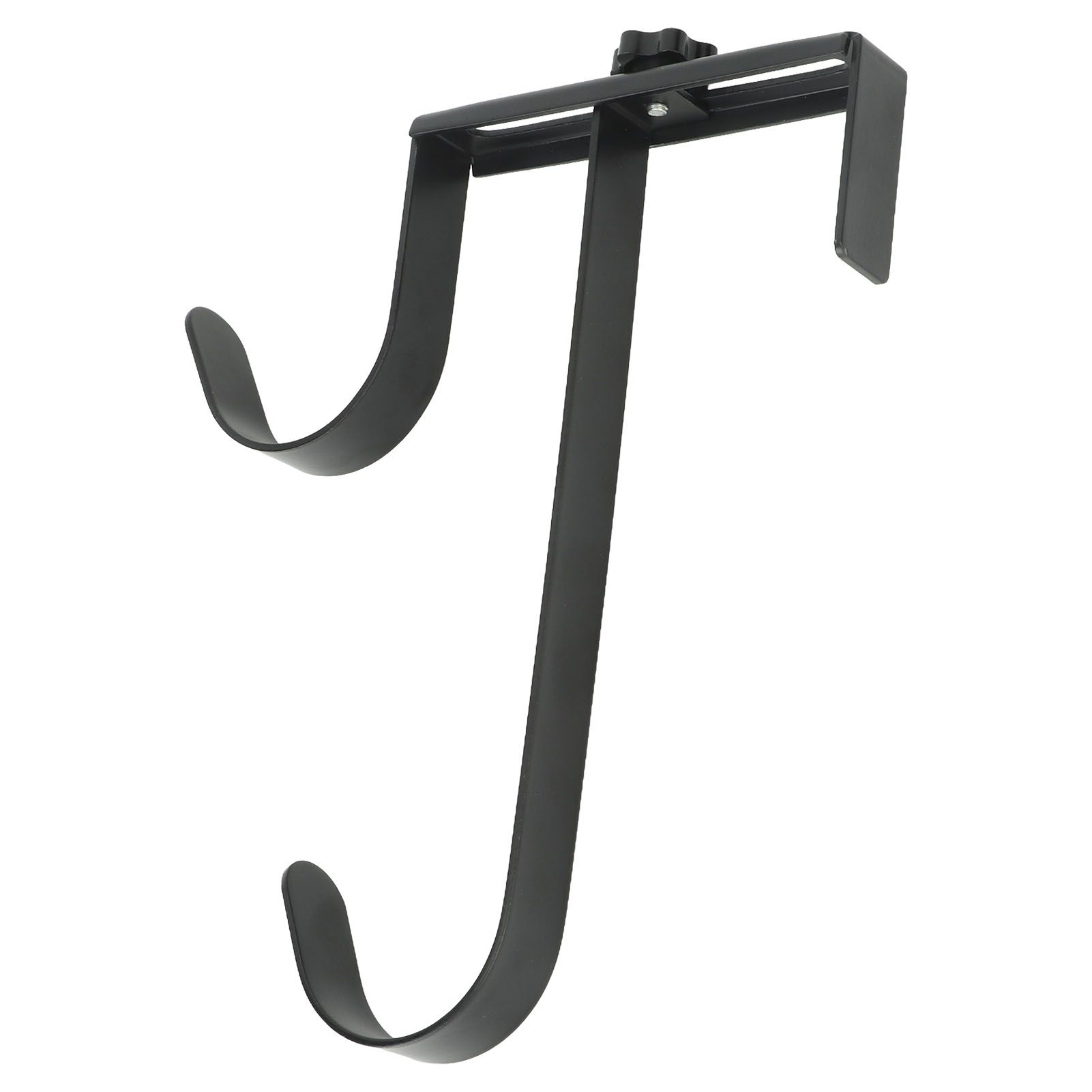 2Pcs Pool Pole Hanger Adjustable Metal Iron Pool Pole Hook Hanger Pool Accessories for Pool Poles Pool Fence Wall - Image 6