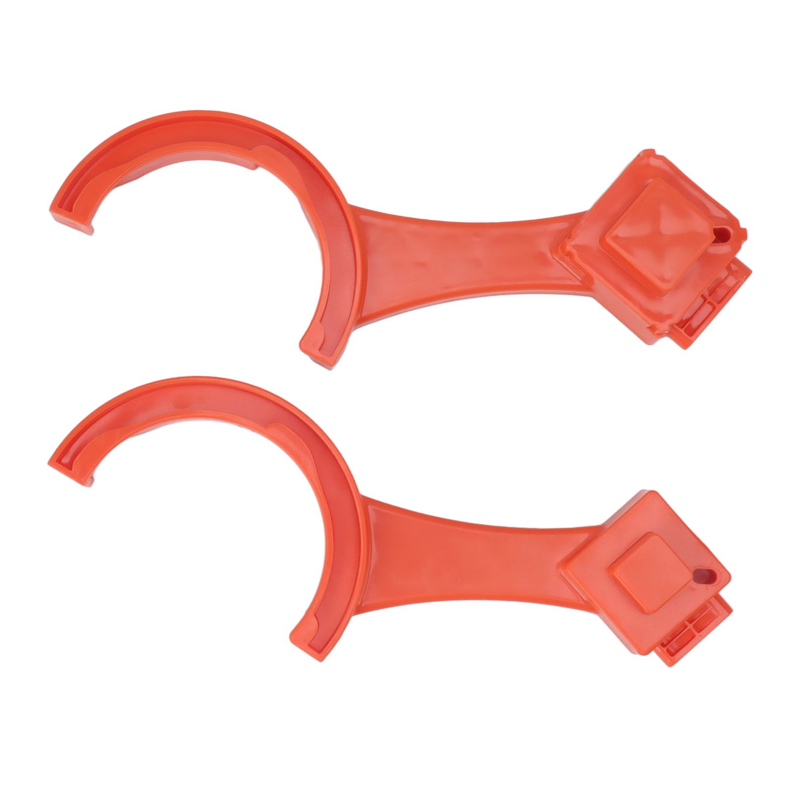 1 Set RV Sewer Fitting Wrench Connect Disconnect Easily Universal Spanner for Most 3in 4in Male Female RV Sewer Caps Orange - Image 1