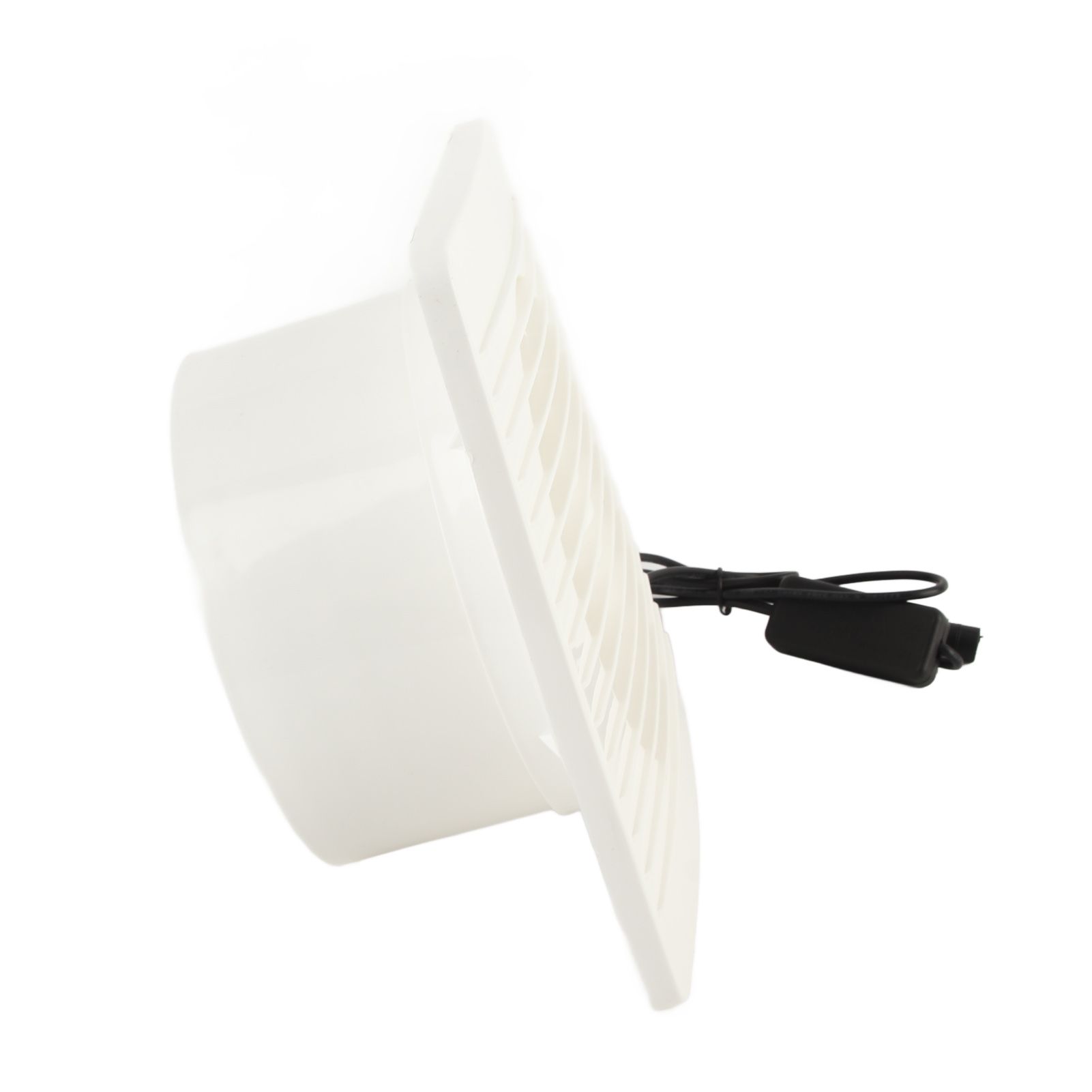 Solar Exhaust Fan 50W 6in ABS Protective Mesh IP67 Waterproof Ventilator for Greenhouses Pet Houses - Image 3