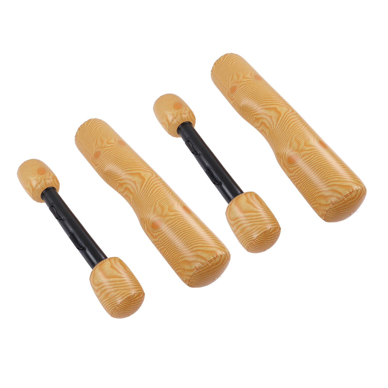 2 PCS Wood Grain Inflatable Floating Row Pool Floats Floating Log Raft Toys Outdoor Party Water Sports Games for Adults Kids - Image 5