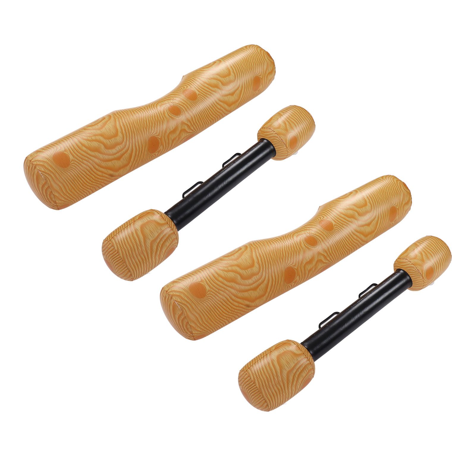 2 PCS Wood Grain Inflatable Floating Row Pool Floats Floating Log Raft Toys Outdoor Party Water Sports Games for Adults Kids - Image 7