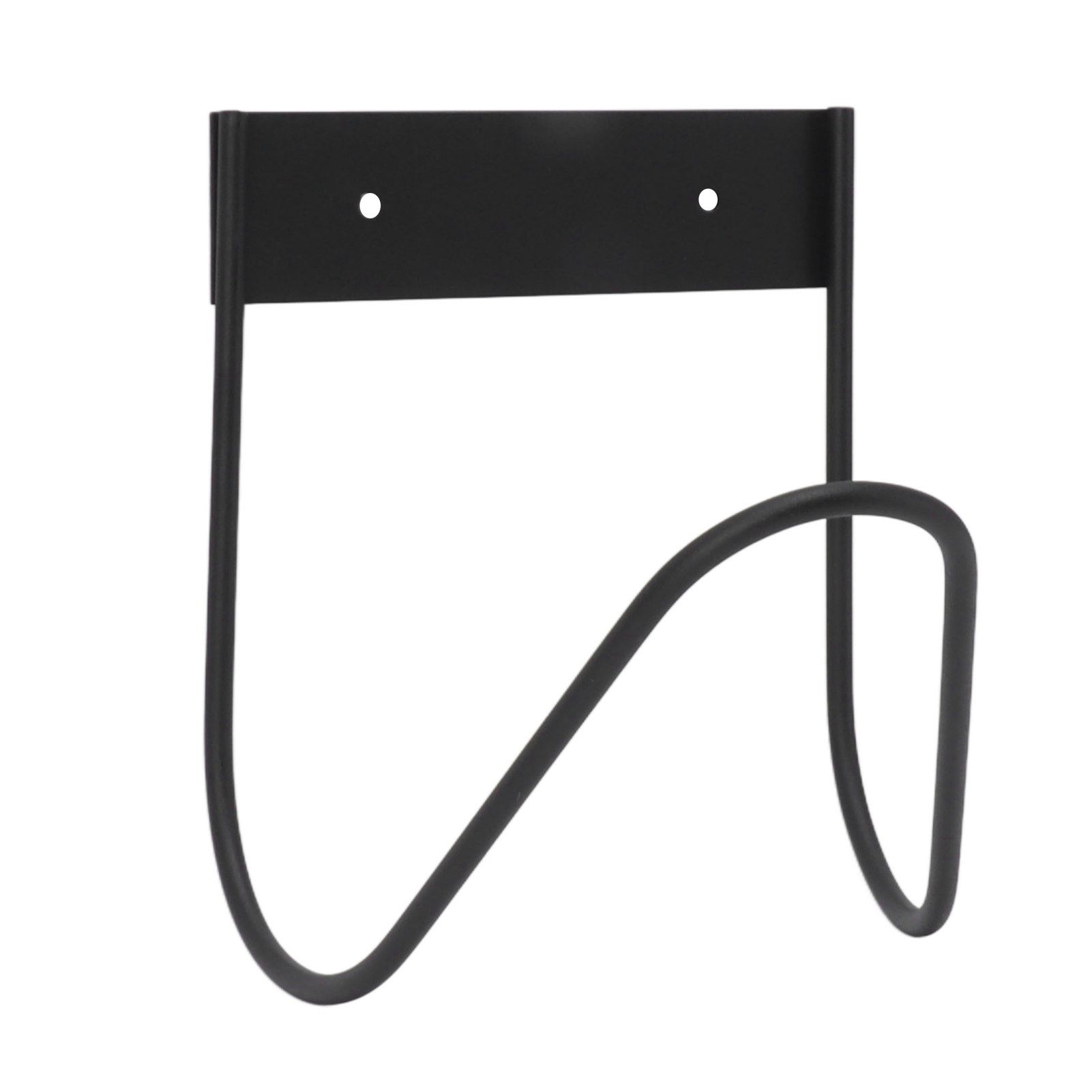 Garden Hose Holder 304 Stainless Steel Wall Mount Heave Duty Water Hose Hook Hanger for Outside Yard Black - Image 2