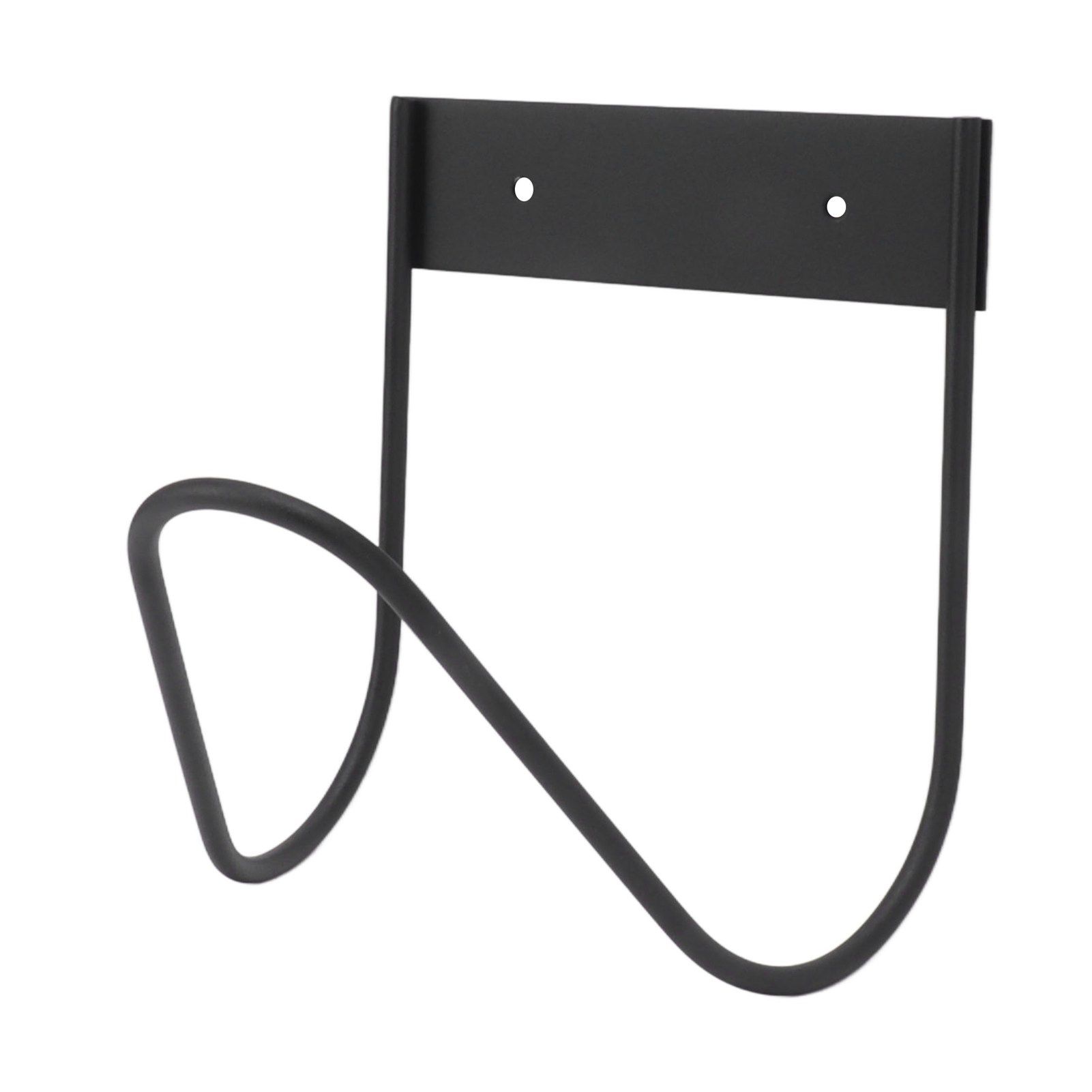 Garden Hose Holder 304 Stainless Steel Wall Mount Heave Duty Water Hose Hook Hanger for Outside Yard Black - Image 3