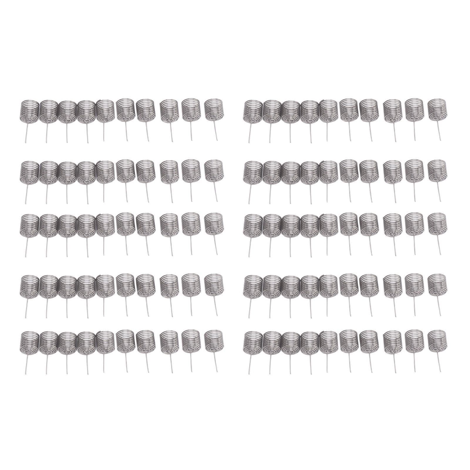 100PCS Fertilizer Mesh Basket Column Shape Stainless Steel Nutrition Box Tools for Garden Nursery Small - Image 2