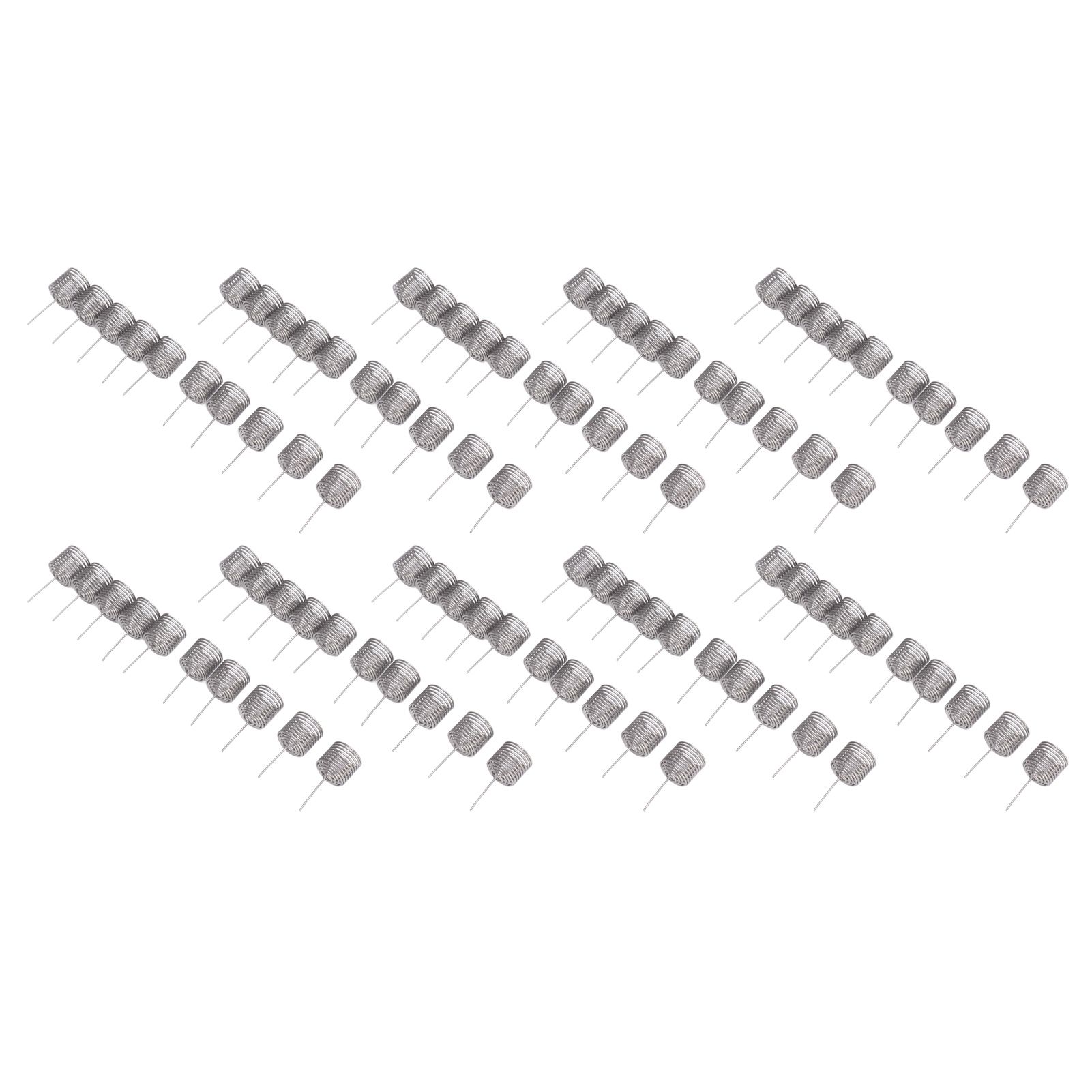 100PCS Fertilizer Mesh Basket Column Shape Stainless Steel Nutrition Box Tools for Garden Nursery Small - Image 4