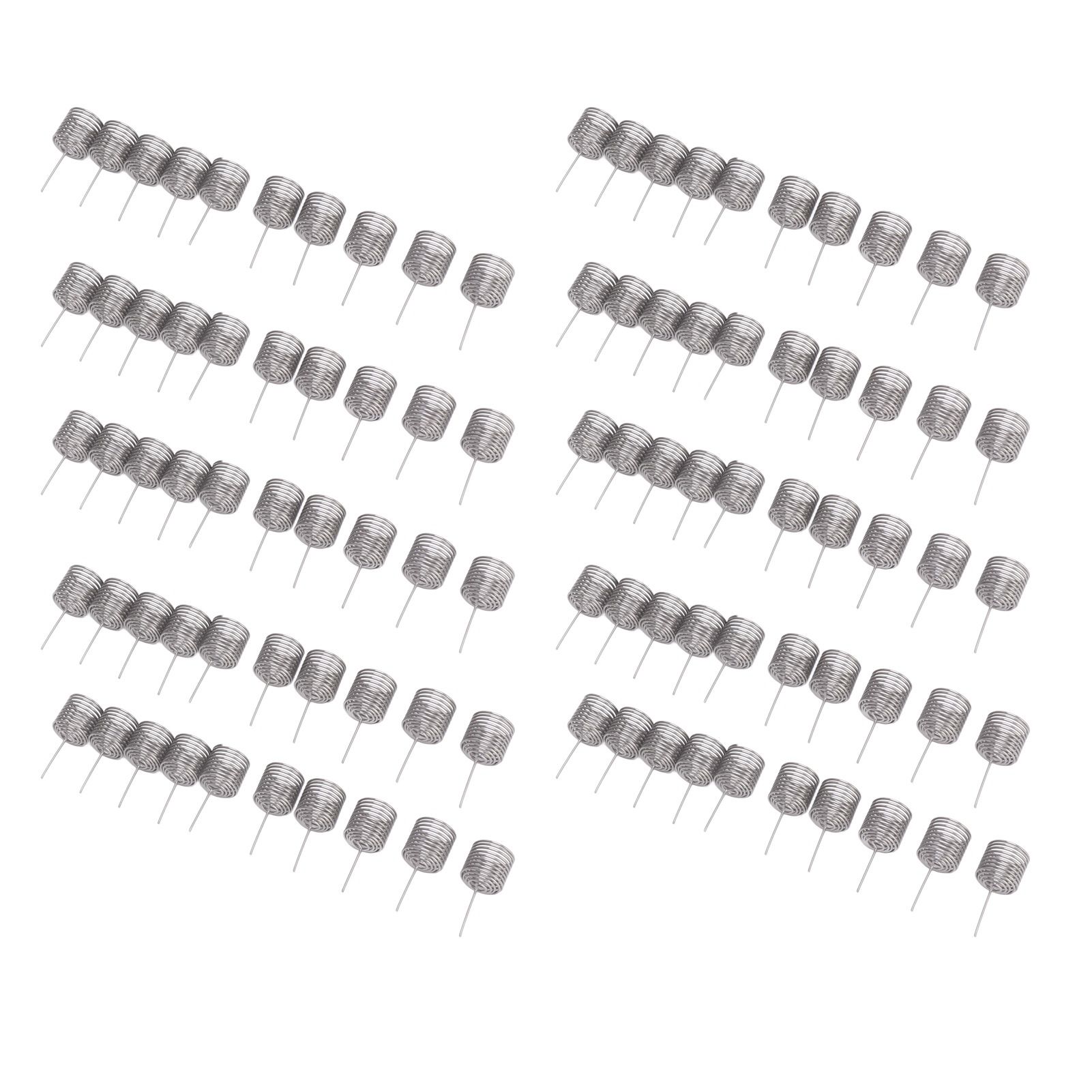 100PCS Fertilizer Mesh Basket Column Shape Stainless Steel Nutrition Box Tools for Garden Nursery Small - Image 5