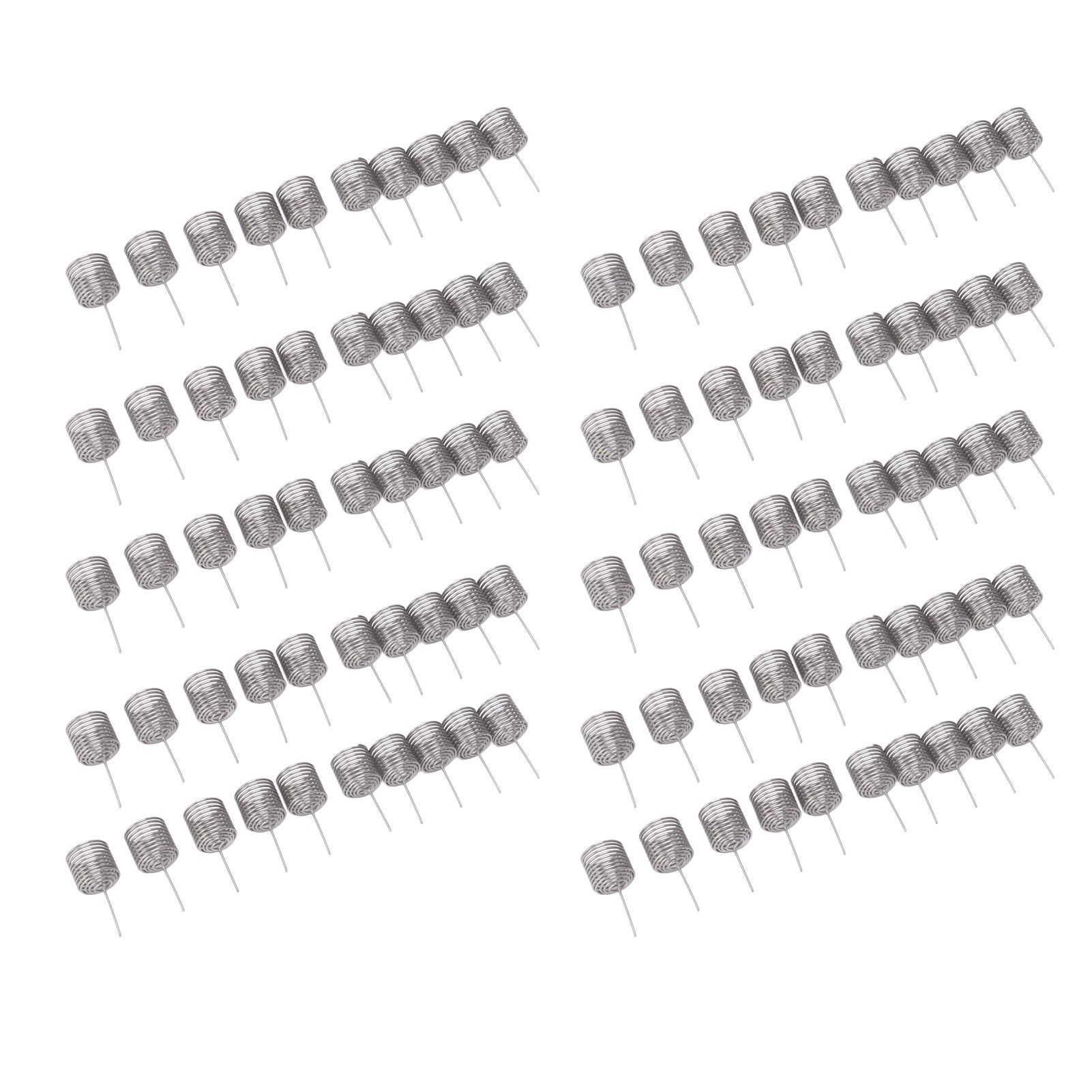 100PCS Fertilizer Mesh Basket Column Shape Stainless Steel Nutrition Box Tools for Garden Nursery Small - Image 8