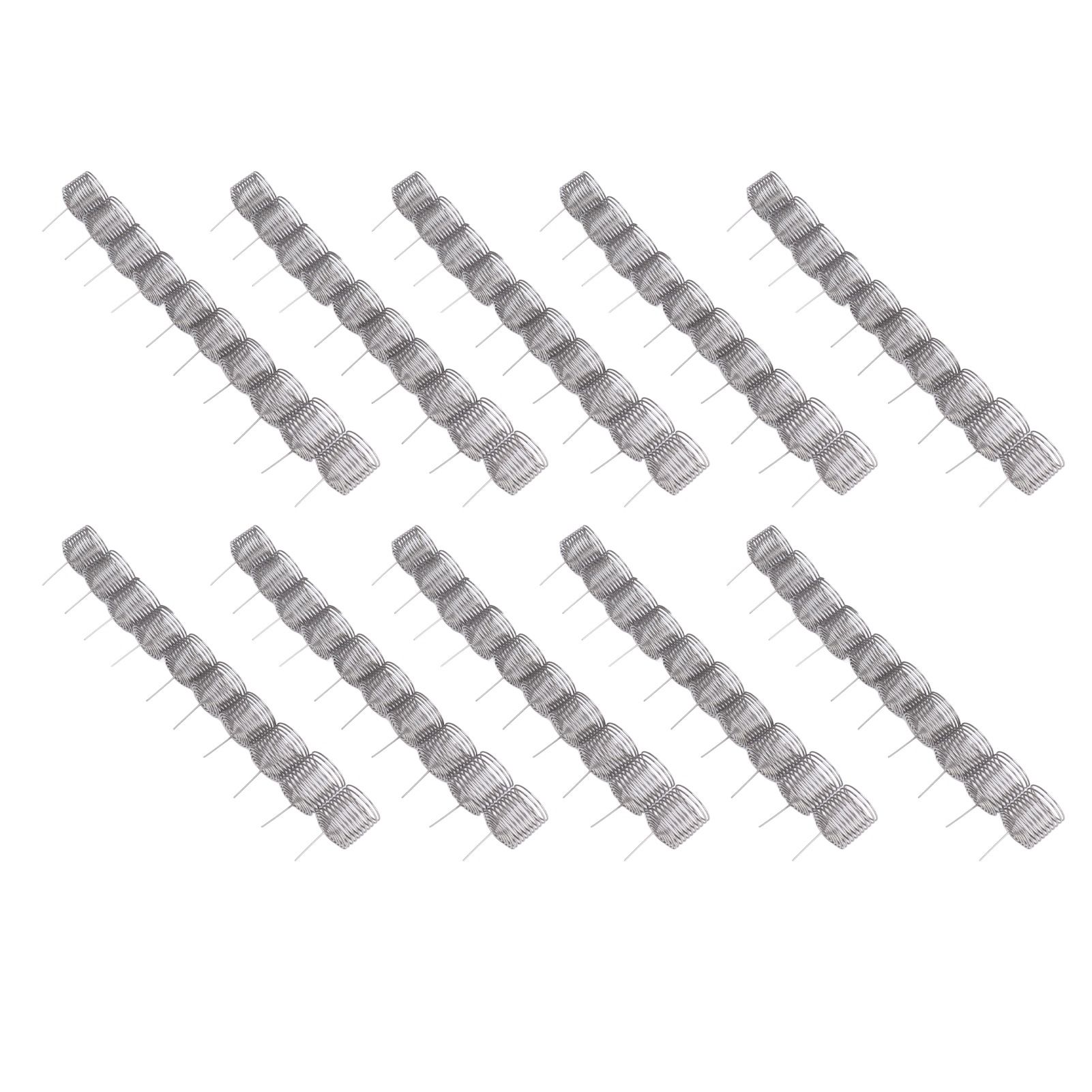 100PCS Fertilizer Mesh Basket Column Shape Stainless Steel Nutrition Box Tools for Garden Nursery Large - Image 4