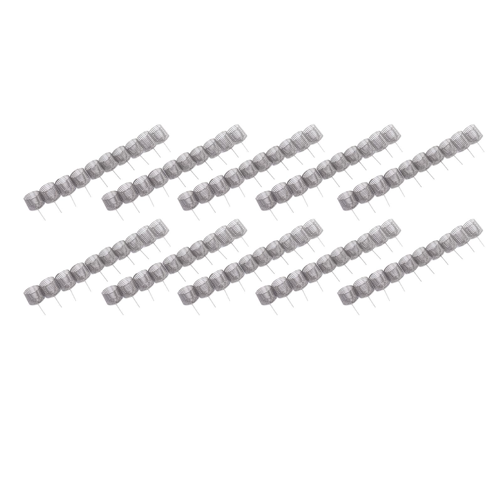 100PCS Fertilizer Mesh Basket Column Shape Stainless Steel Nutrition Box Tools for Garden Nursery Large - Image 6