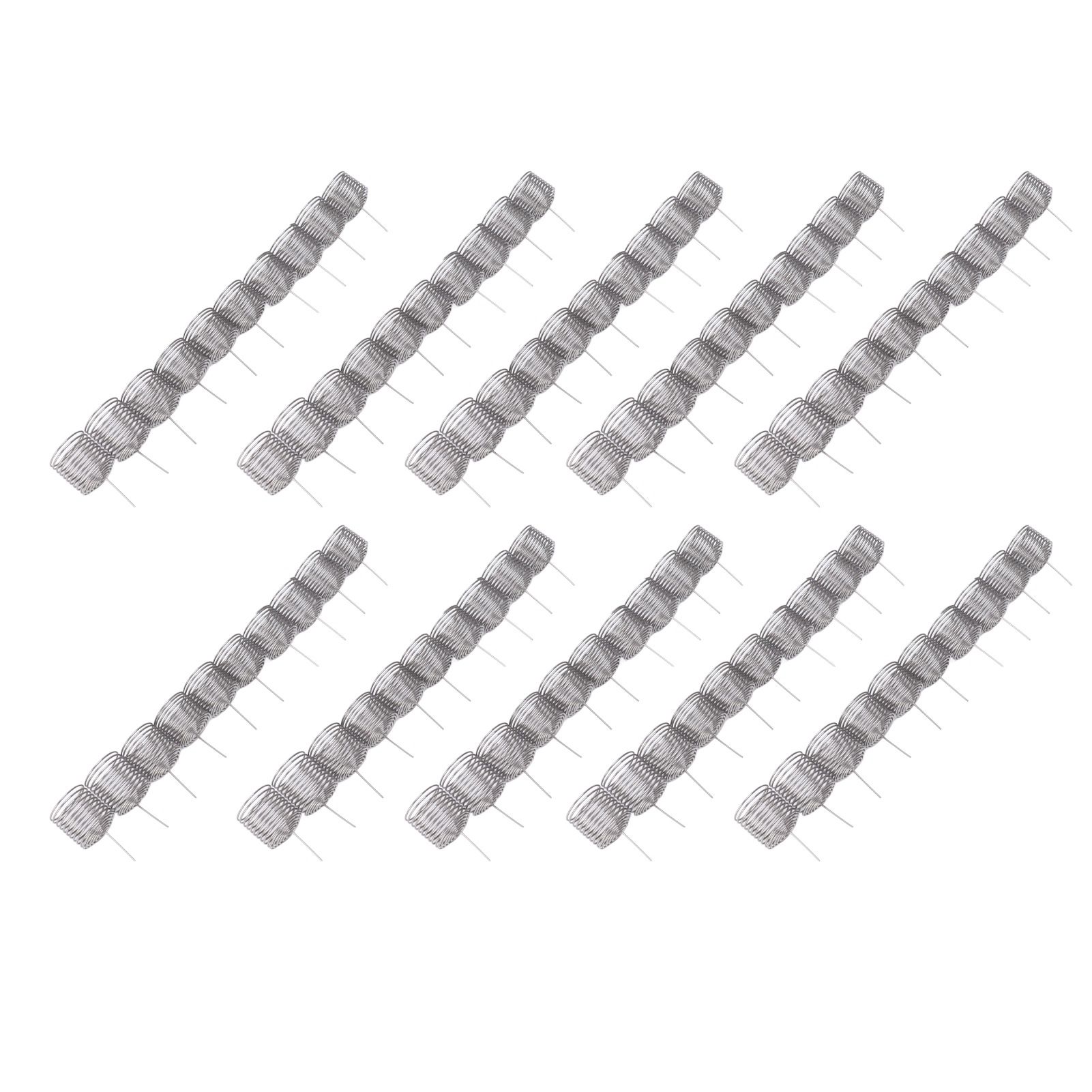 100PCS Fertilizer Mesh Basket Column Shape Stainless Steel Nutrition Box Tools for Garden Nursery Large - Image 7